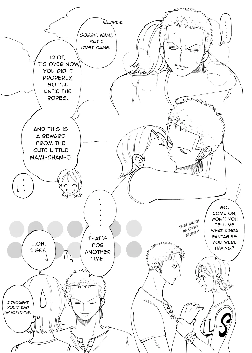 【R18】ZoroNami page 15 featuring nami - sole female sole male hentai manga - read online free