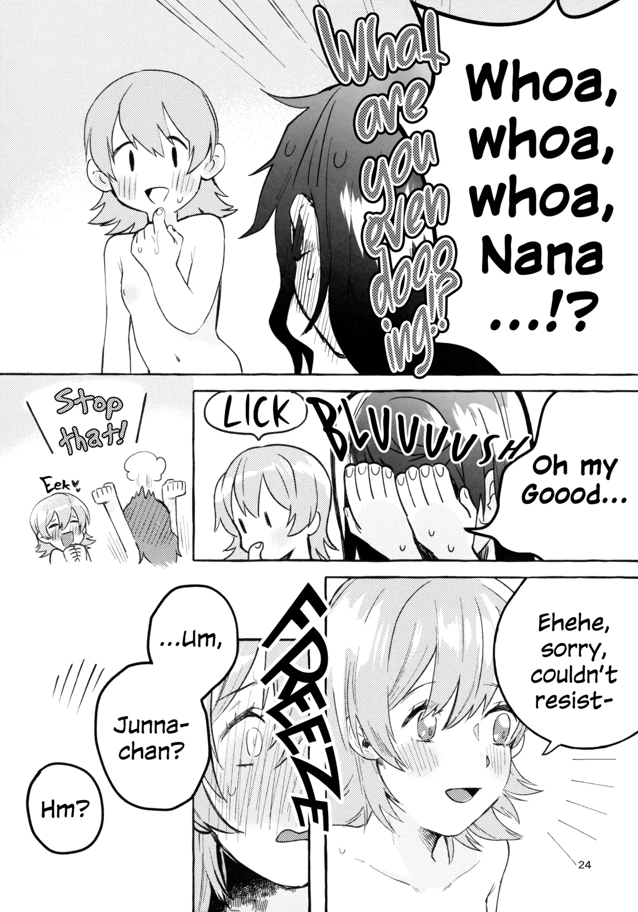 Gaman Shinakute Iinda yo | No Need to Hold Back! page 23 featuring junna hoshimi shoujo kageki revue starlight parody - sole female nakadashi hentai manga - read online free