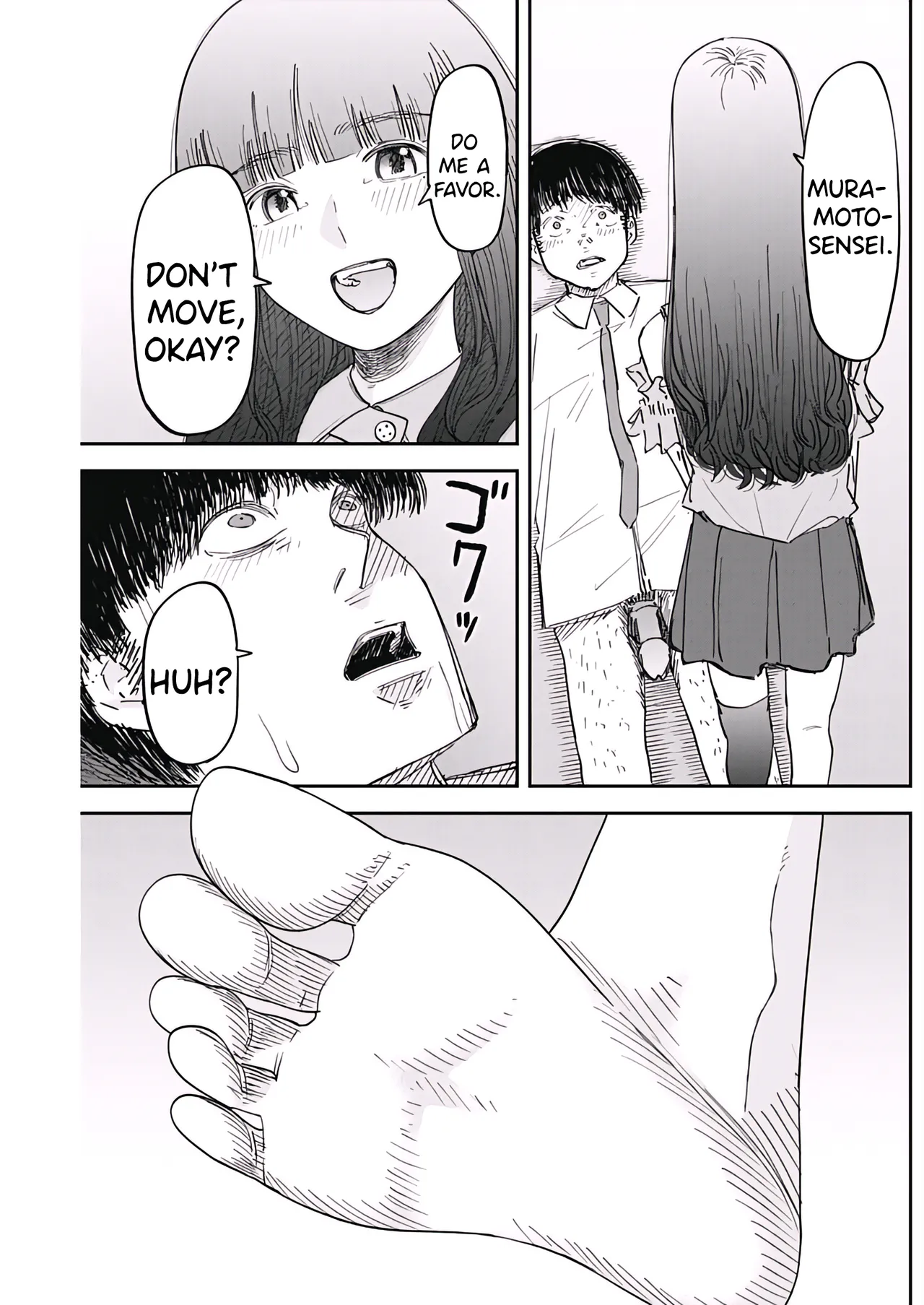 Misao no Keiyaku - CHAPTER 3 page 16 - femdom footjob hentai manga - read online free