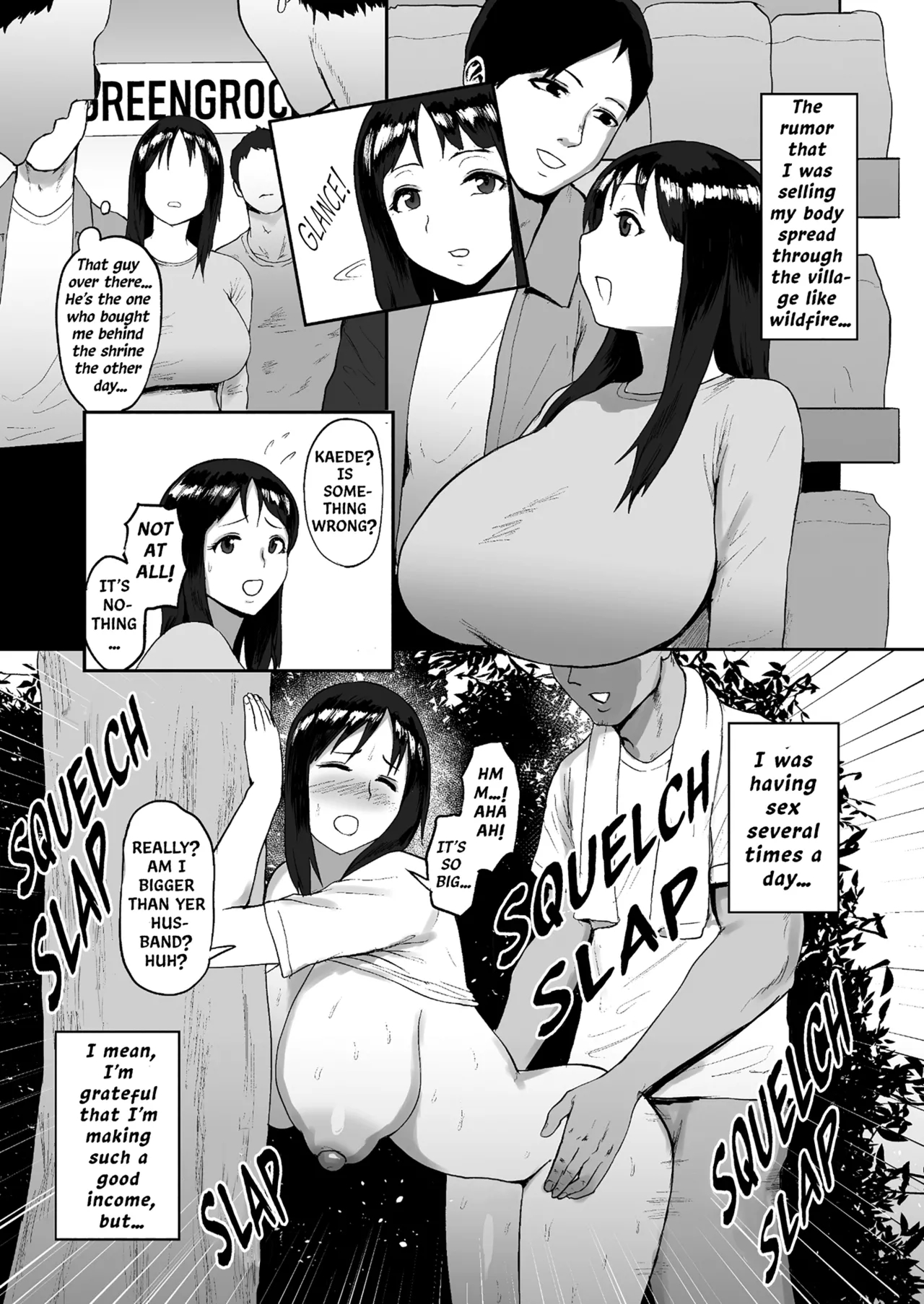 [Doushoku (Paio)] Haru Uri Mura ~Hitozuma wa Otto no Tame ni Karada o Sasageru~ | Prostitution Village - A wife Sells Her Body For Her Husband (ENGLISH) page 19 original parody - sole female nakadashi hentai manga - read online free