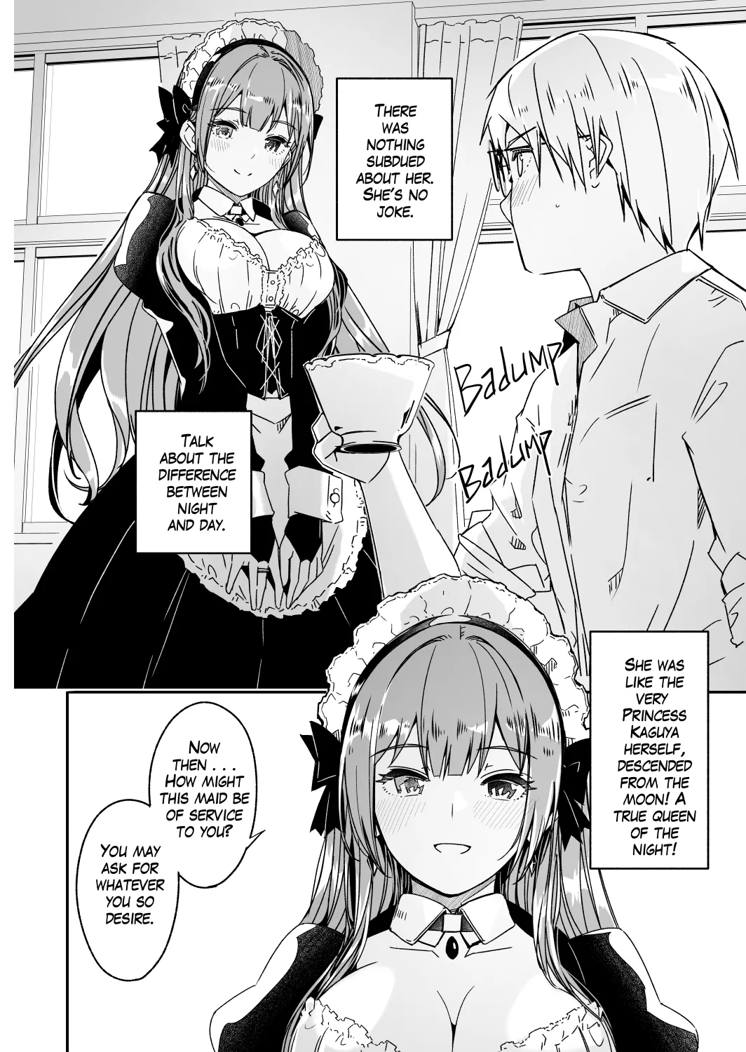 Its shining moonflower captivates me page 10 original parody - maid kissing hentai manga - read online free