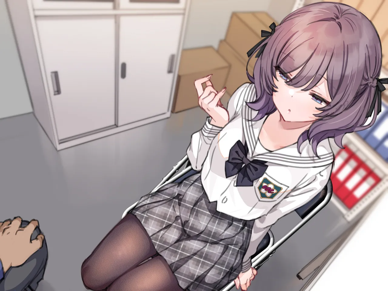 アンバサダープログラム 第一回 『直履きタイツ』 page 126 original parody - schoolgirl uniform mind control hentai manga - read online free