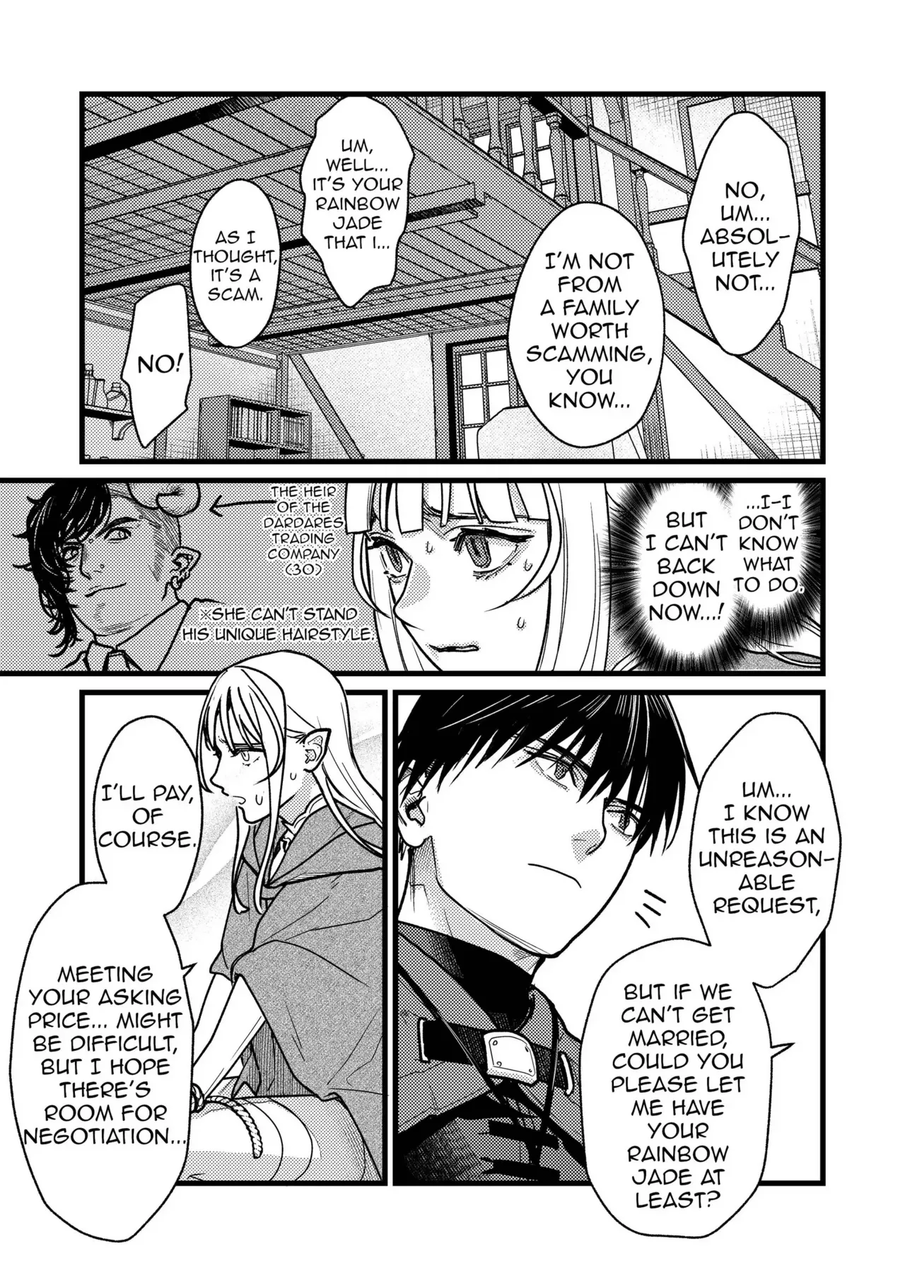 Could Someone Tell Me Whether My Marriage Scam Was a Success? page 21 original parody - squirting kissing hentai manga - read online free