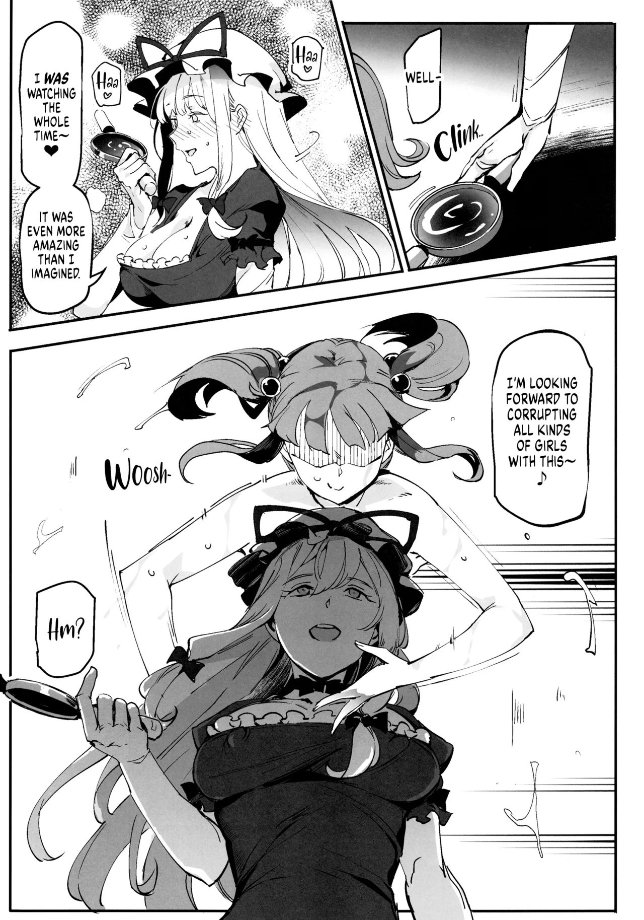 Handle Tsuki Sukima Hole Futanari Chinko de Jibun to H | Using a Portable Gap with Handles, a Futanari Fucks Herself page 16 featuring yukari yakumo touhou project parody - futanari wormhole hentai manga - read online free