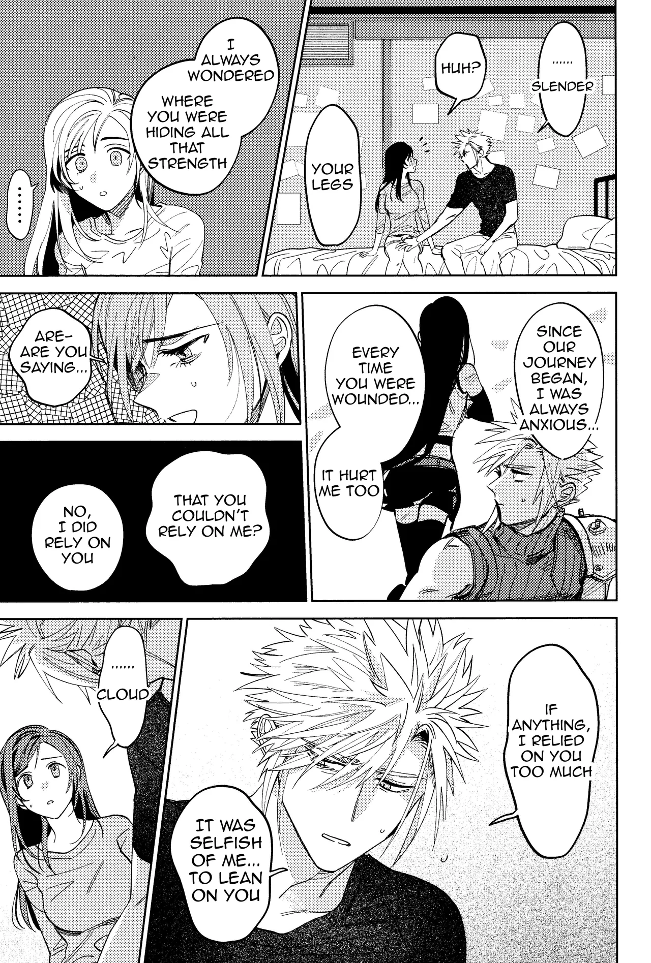 Somarune page 14 featuring tifa lockhart final fantasy vii parody - sole female sole male hentai manga - read online free