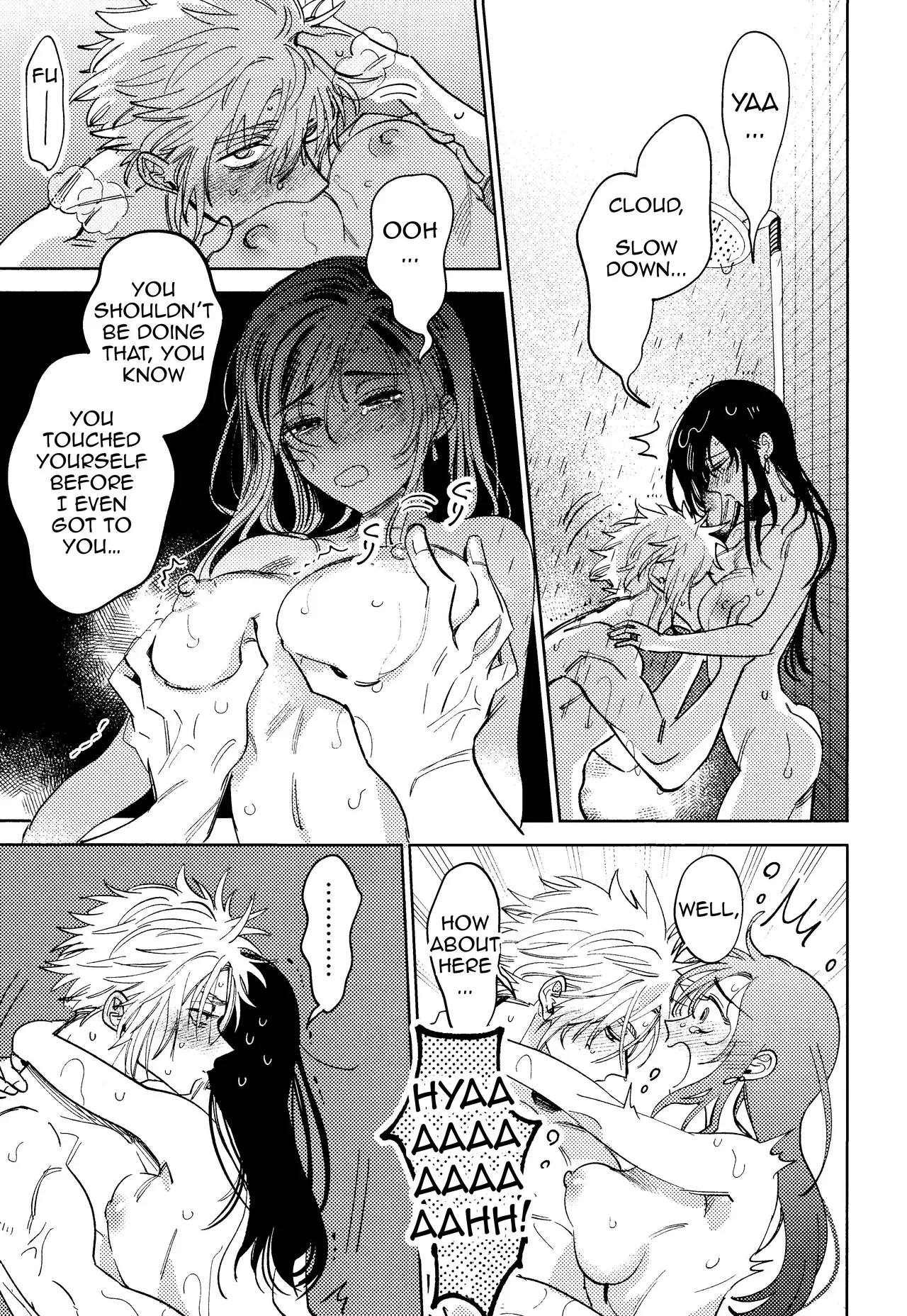 Somarune page 34 featuring tifa lockhart final fantasy vii parody - sole female sole male hentai manga - read online free