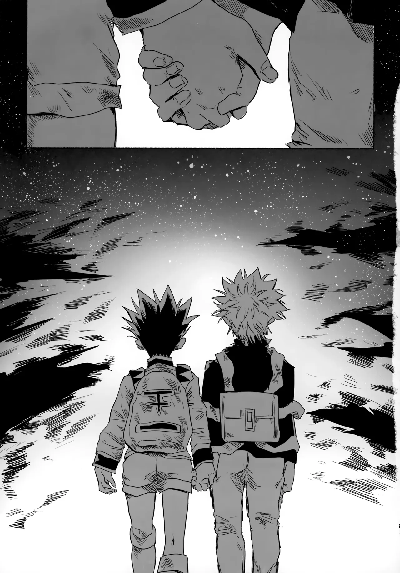 Hoshi no Mahoroba page 86 featuring gon freecss hunter x hunter parody - yaoi males only hentai manga - read online free