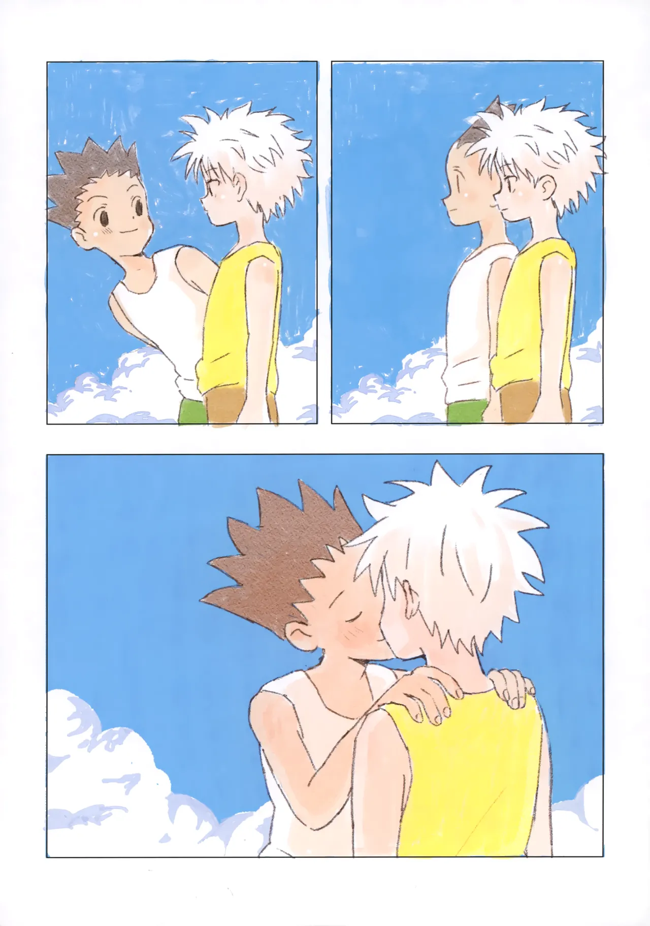 Ohayou Kara Oyasumi page 17 featuring gon freecss hunter x hunter parody - full color males only hentai manga - read online free