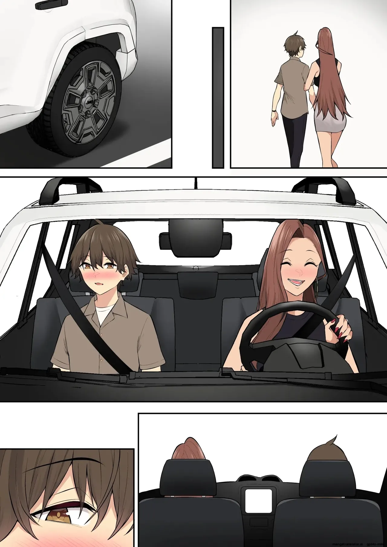 Imaizumi Brings All The Gyarus To His House 7 page 157 original parody - scanmark multi-work series hentai manga - read online free