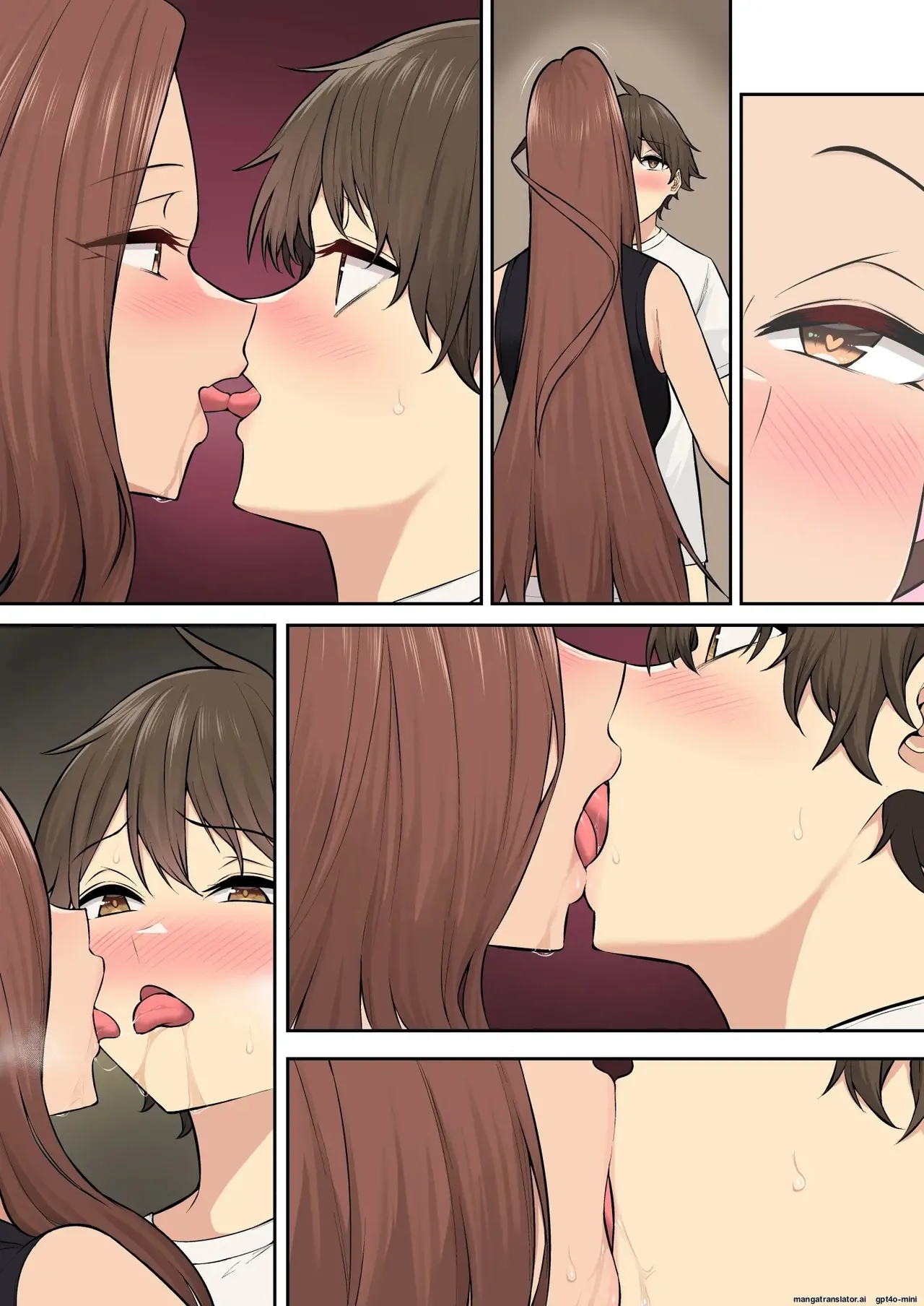 Imaizumi Brings All The Gyarus To His House 7 page 169 original parody - rough translation multi-work series hentai manga - read online free