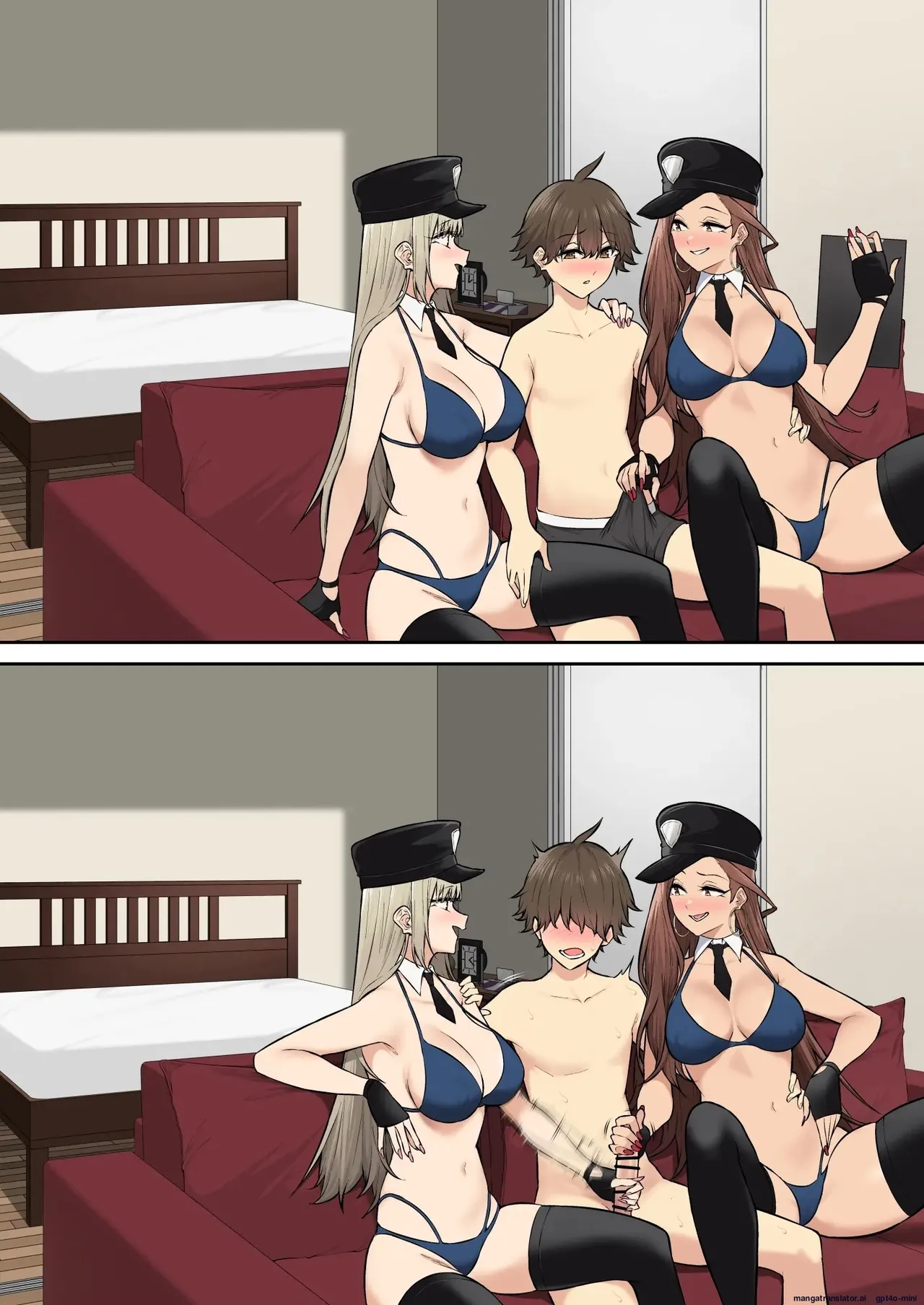 Imaizumi Brings All The Gyarus To His House 7 page 198 original parody - scanmark multi-work series hentai manga - read online free