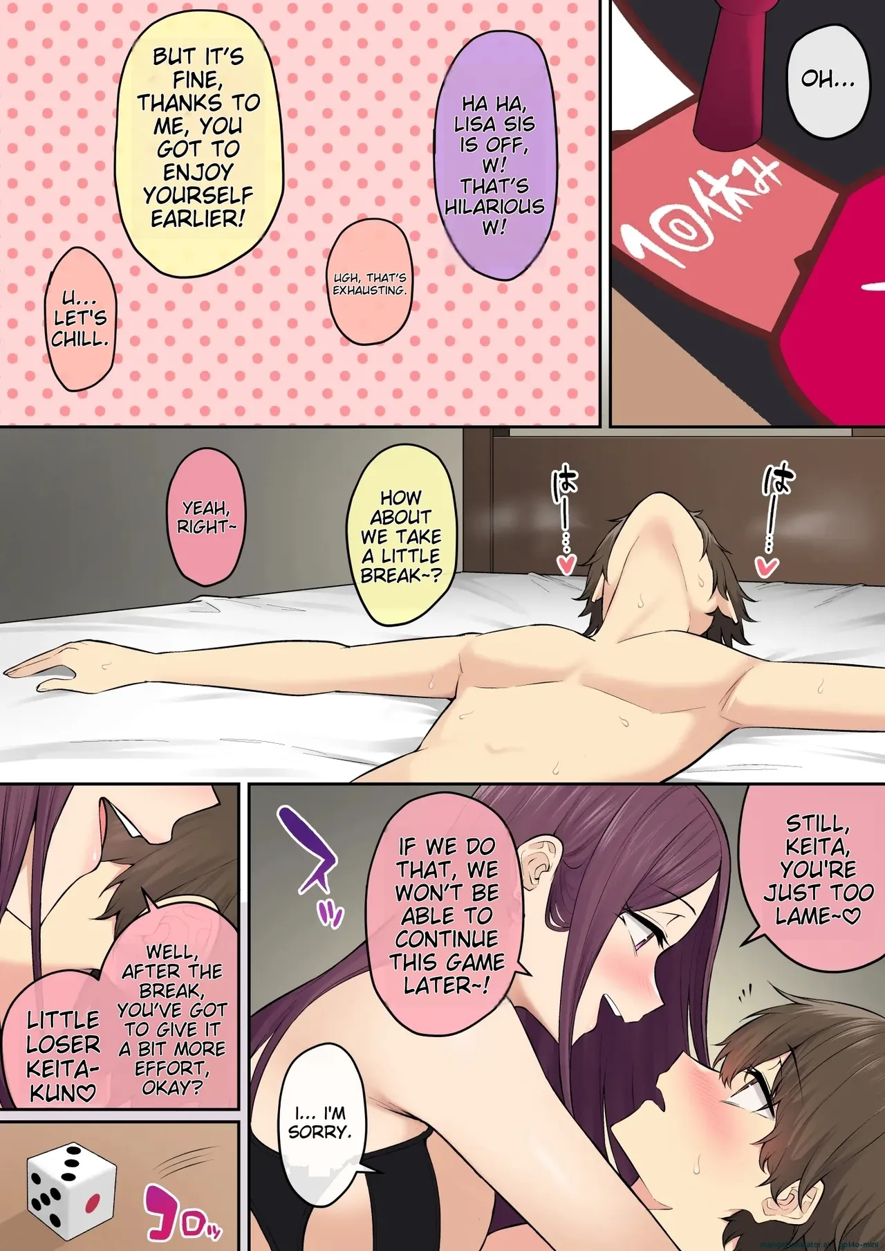 Imaizumi Brings All The Gyarus To His House 7 page 21 original parody - rough translation multi-work series hentai manga - read online free
