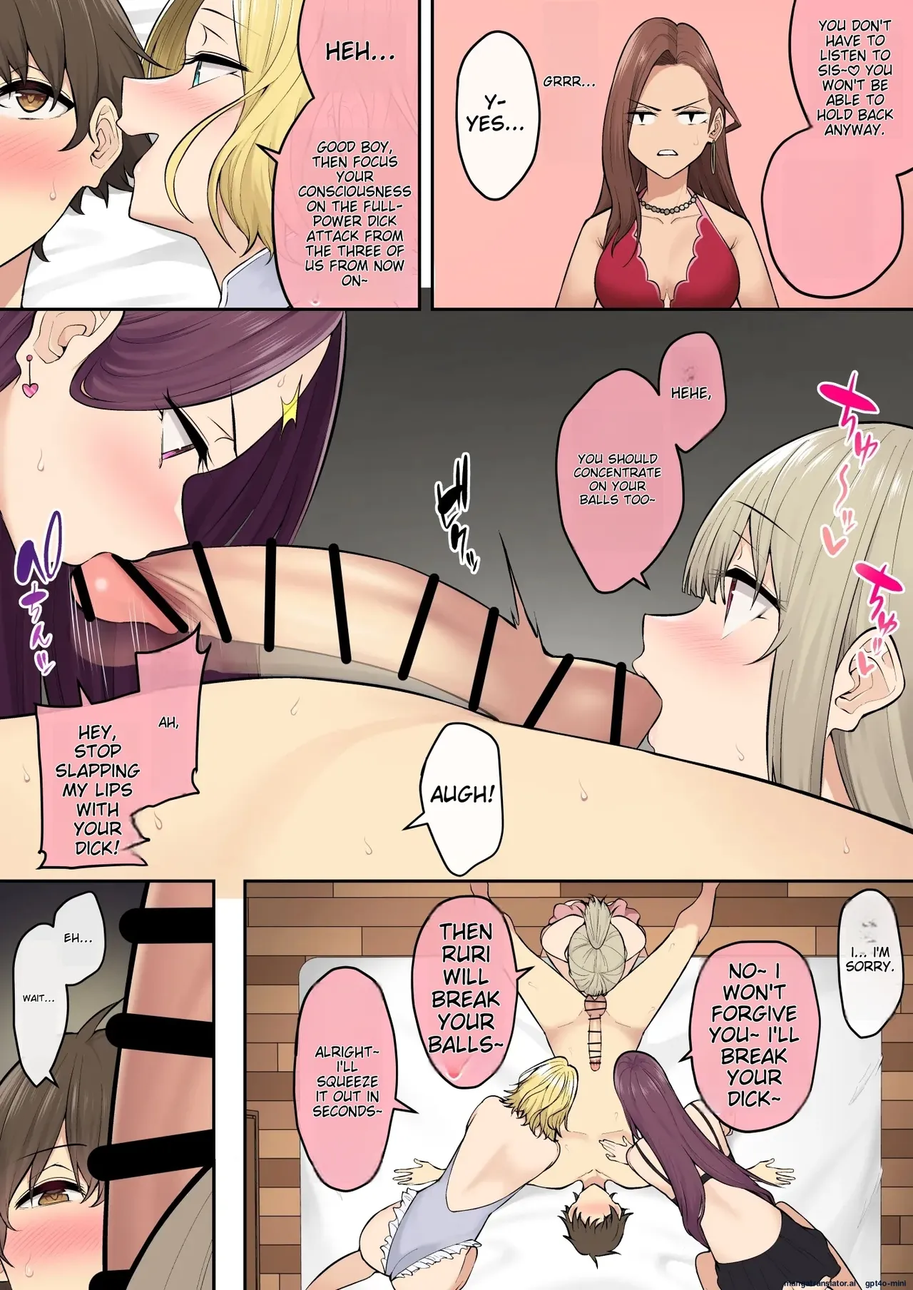 Imaizumi Brings All The Gyarus To His House 7 page 34 original parody - rough translation multi-work series hentai manga - read online free