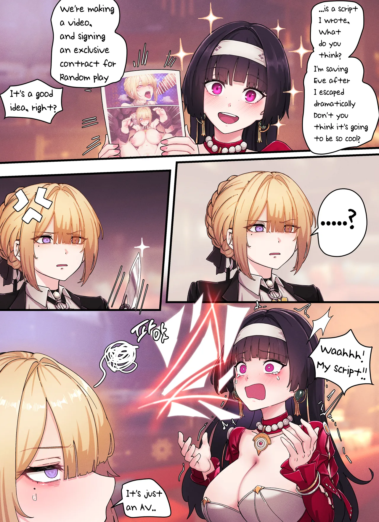 Z.Z.Z Gravure #02: Evelyn page 11 featuring evelyn chevalier zenless zone zero parody - sole female nakadashi hentai manga - read online free