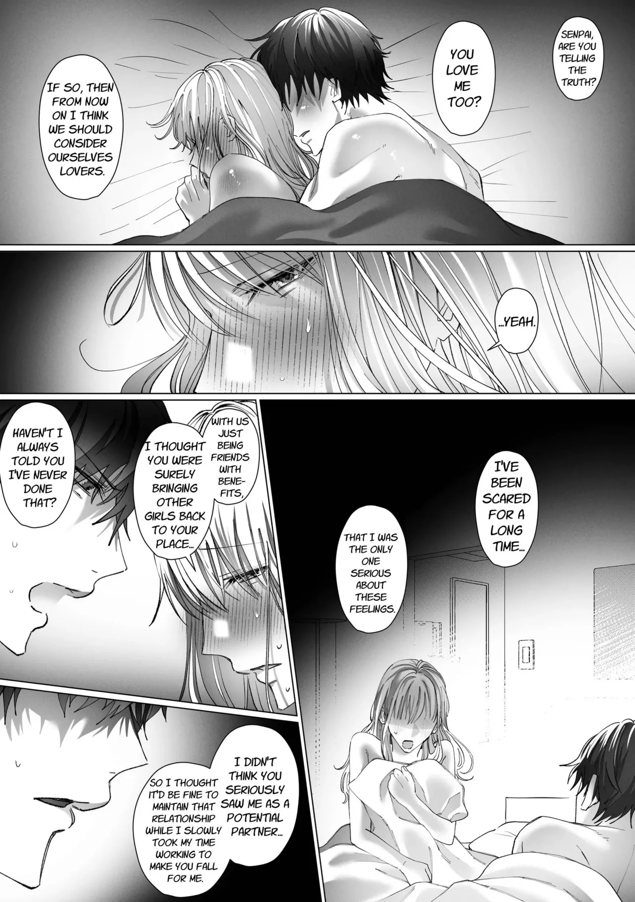 Consecutive Orgasms through Loving and Obsessive Sex with a Possessive Guy with a Bottomless Libido page 93 original parody - sole female sole male hentai manga - read online free