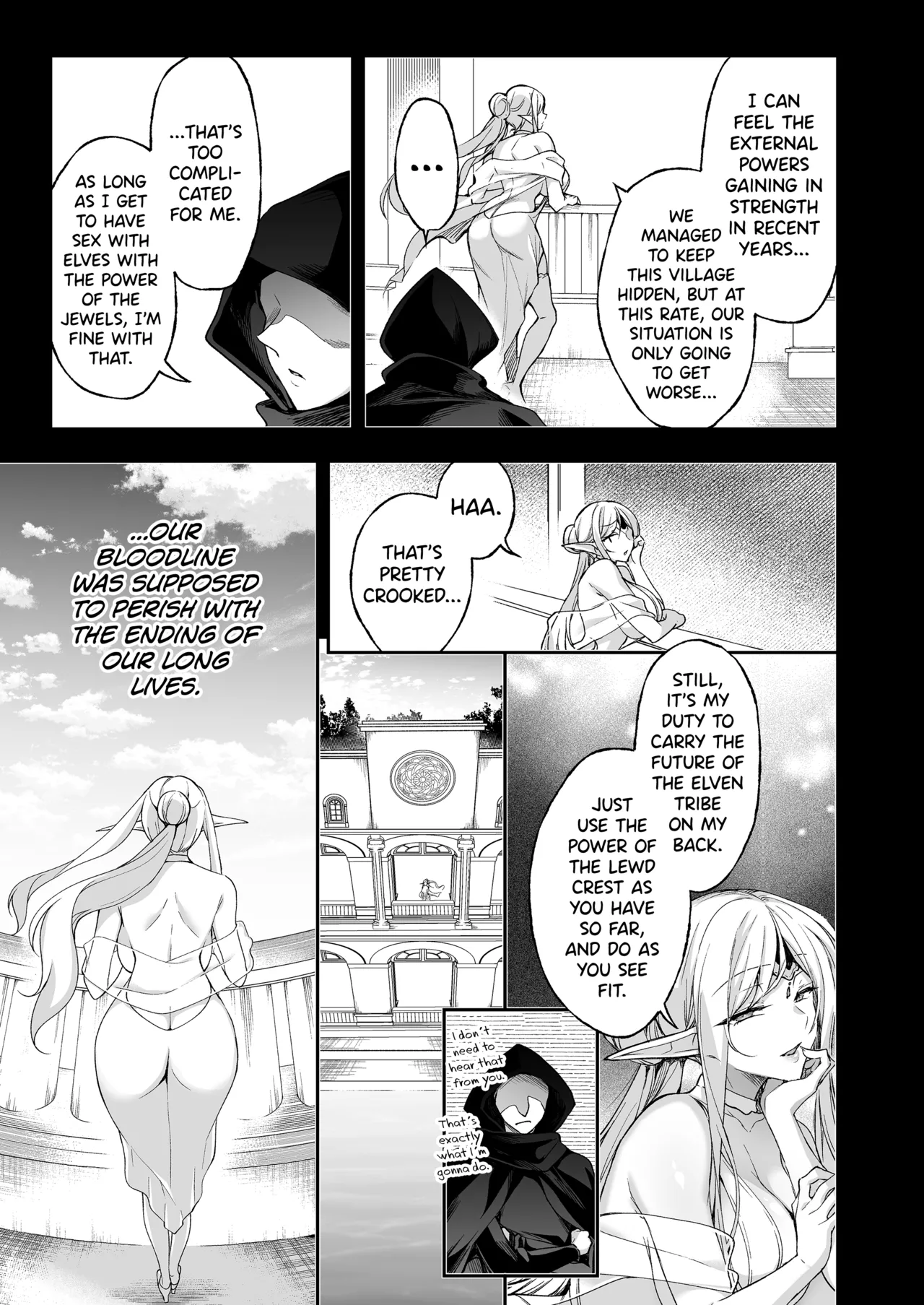 Elf ni Inmon o Tsukeru Hon LEVEL:8 page 23 original parody - sole male nakadashi hentai manga - read online free