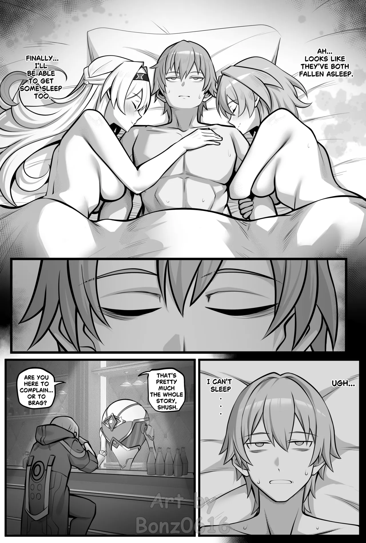 My Girlfriends Never! Let me sleep... - Page 17
