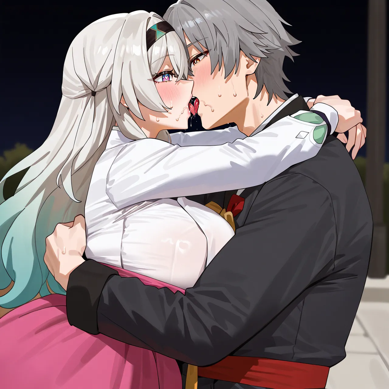 Caelus and Firefly page 10 featuring caelus honkai star rail parody - sole female stockings hentai manga - read online free