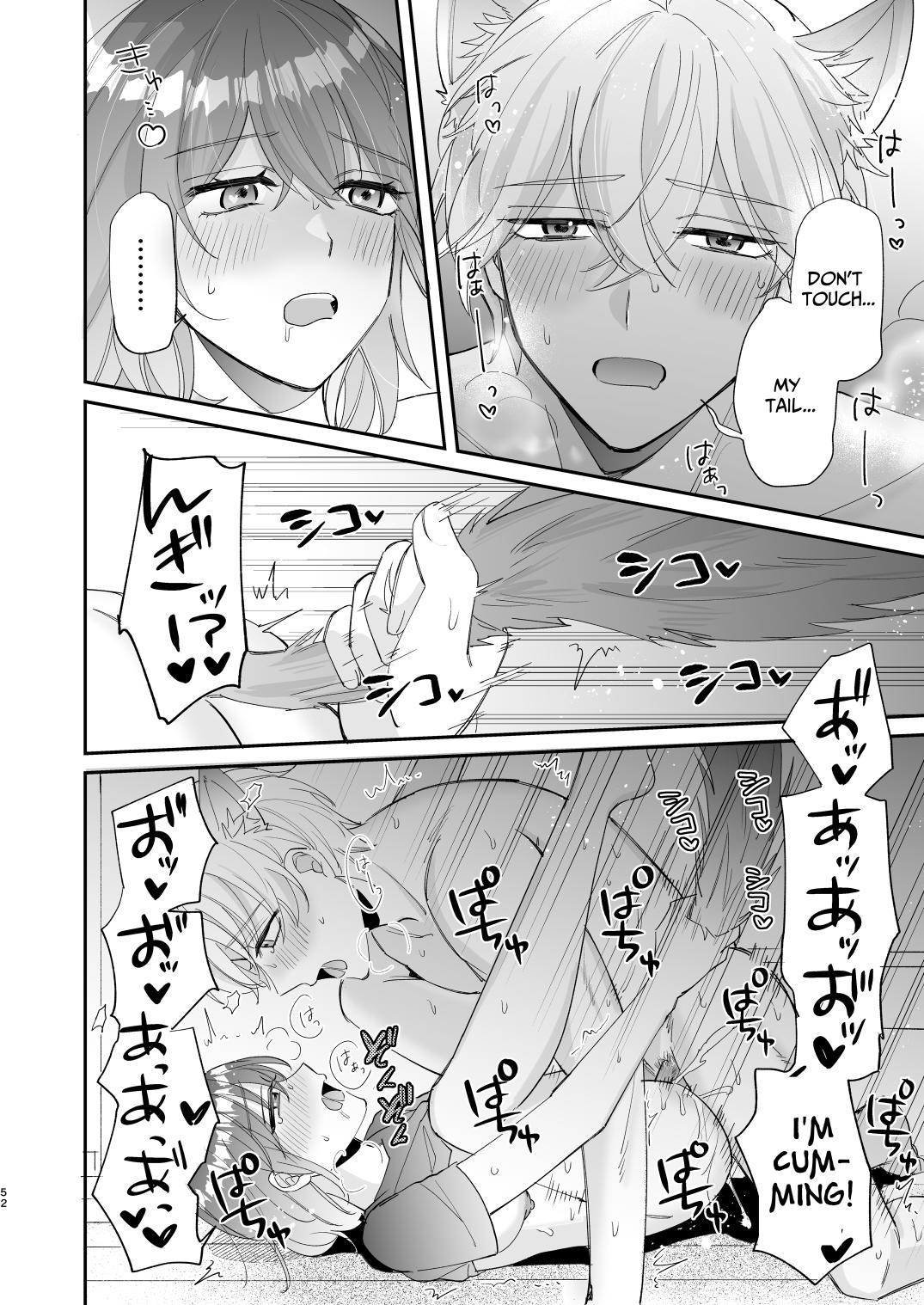[Makai] Saikyou Zetsurin Dekachinpo ni Odosarete Imasu ~Suki ni Natta Hito wa Ookami no Matsuei deshita~ | Threatened by an Ultimate Unrelenting UltraDick ~the guy I fell for is a wolfen descendent~ [English] [Nasmas] page 52 original parody - sole female sole male hentai manga - read online free