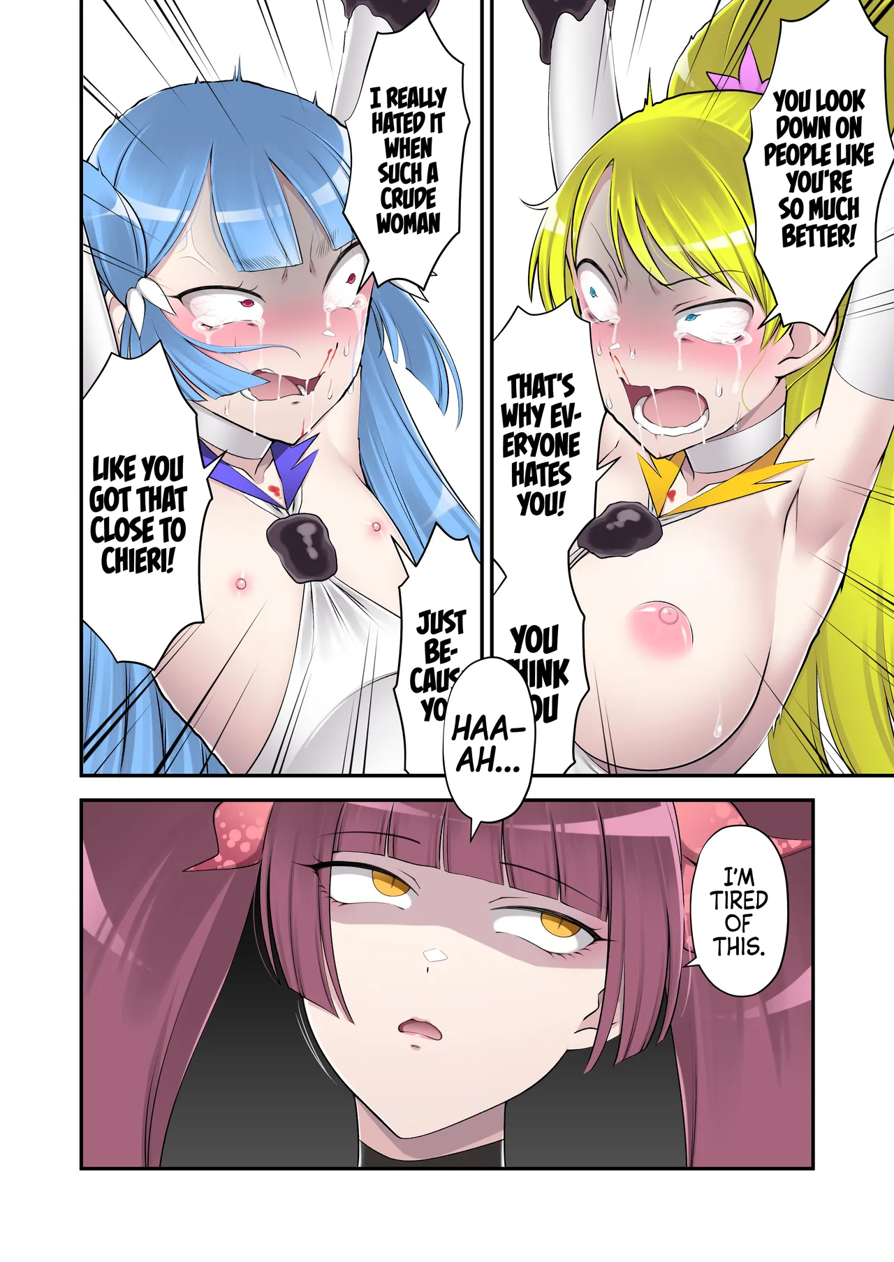 [Devildance] Madoro Shinki Maddy Cherry 2 ~Katsute no Nakama wa Jinkaku Haisetsu de Shokei Sareru~ | Evil Mud Wallowing Princess Muddy Cherry 2 ~Old Allies Must Die By Personality Excretion~ [English] [Digital] page 26 - full color gloves hentai manga - read online free