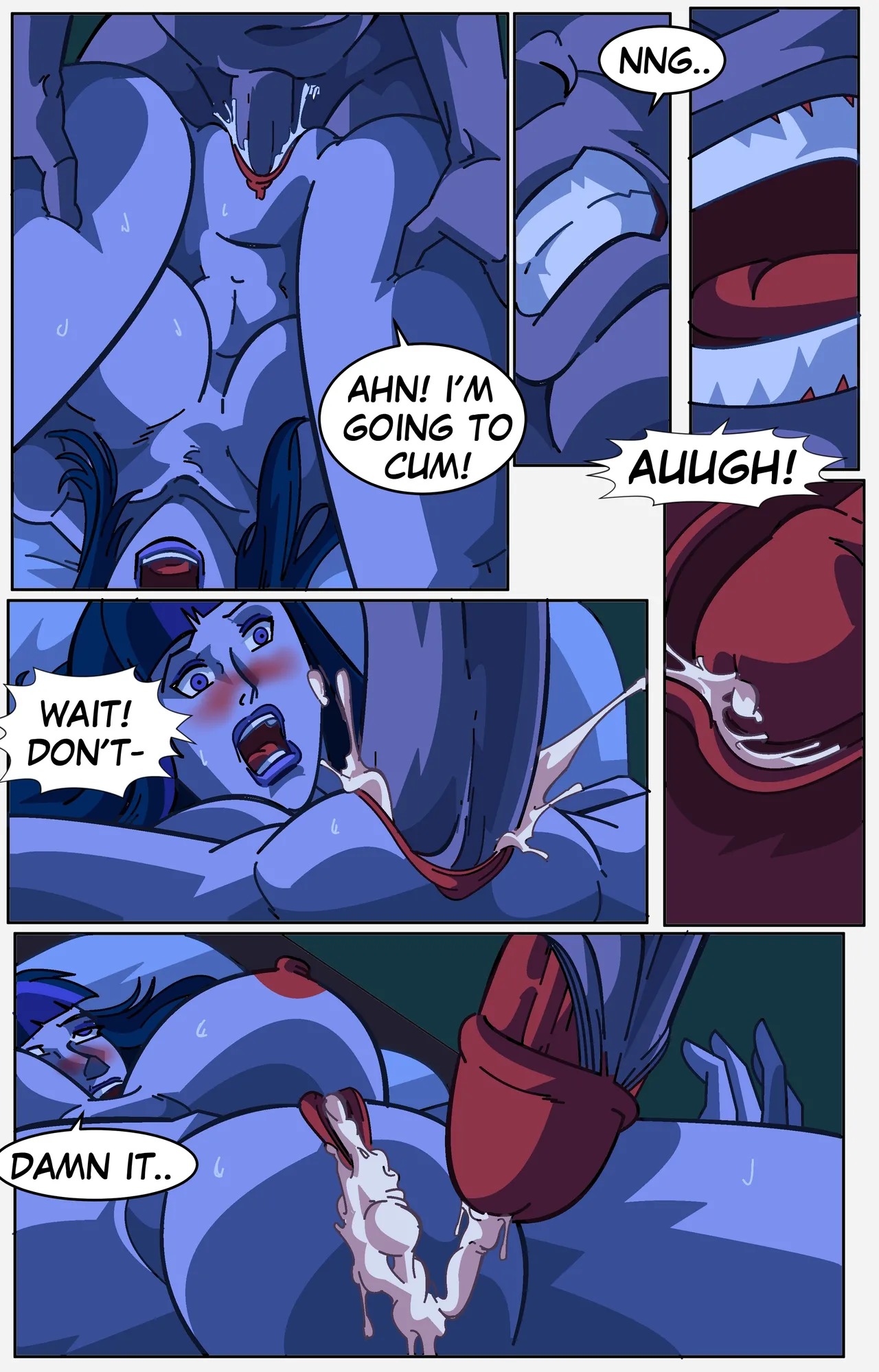 Her nighttime desires page 21 featuring guile street fighter parody - nakadashi cunnilingus hentai manga - read online free