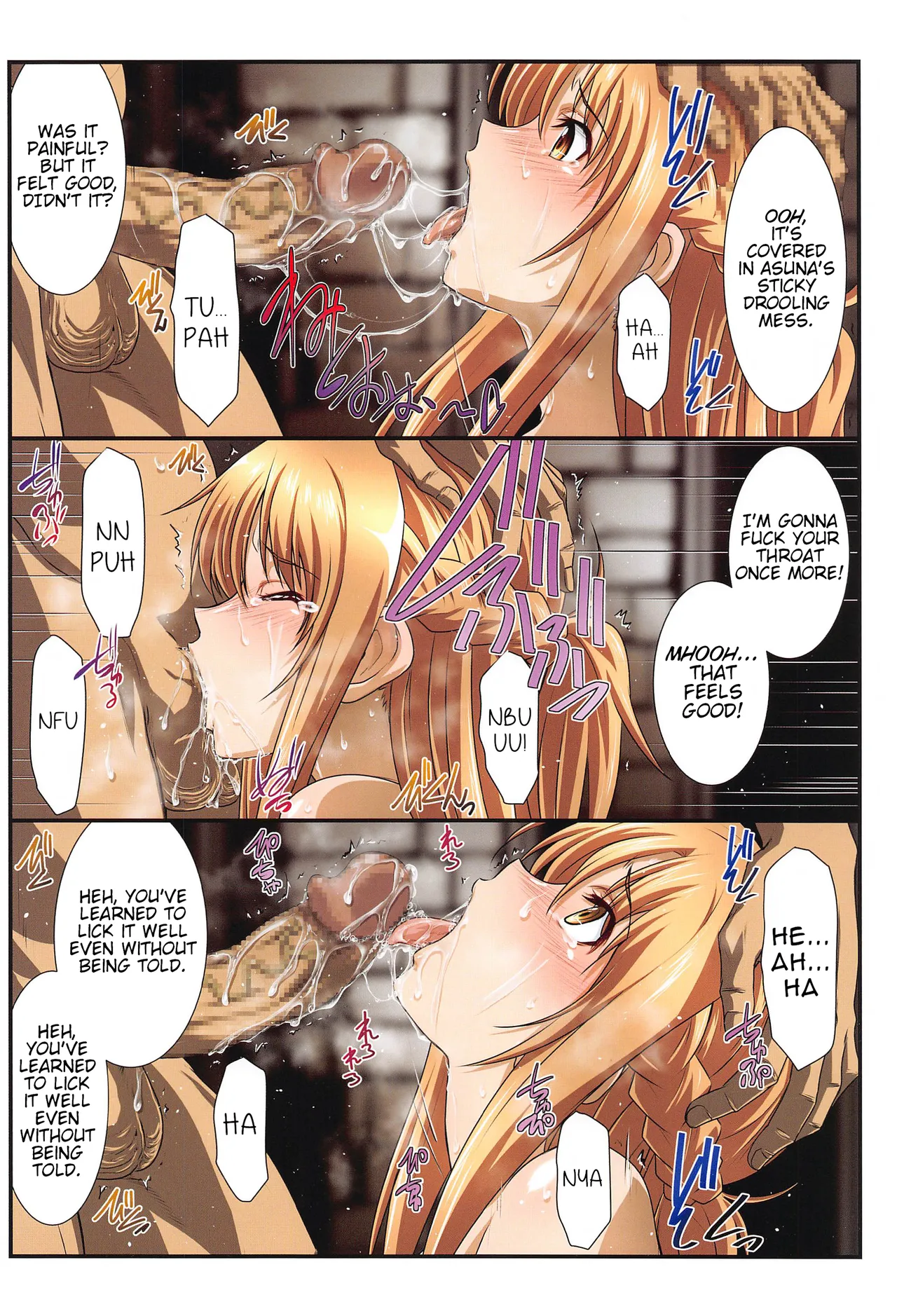 Astral Bout Full Color edition Vol. 01+02 page 30 featuring asuna yuuki sword art online parody - sweating kissing hentai manga - read online free