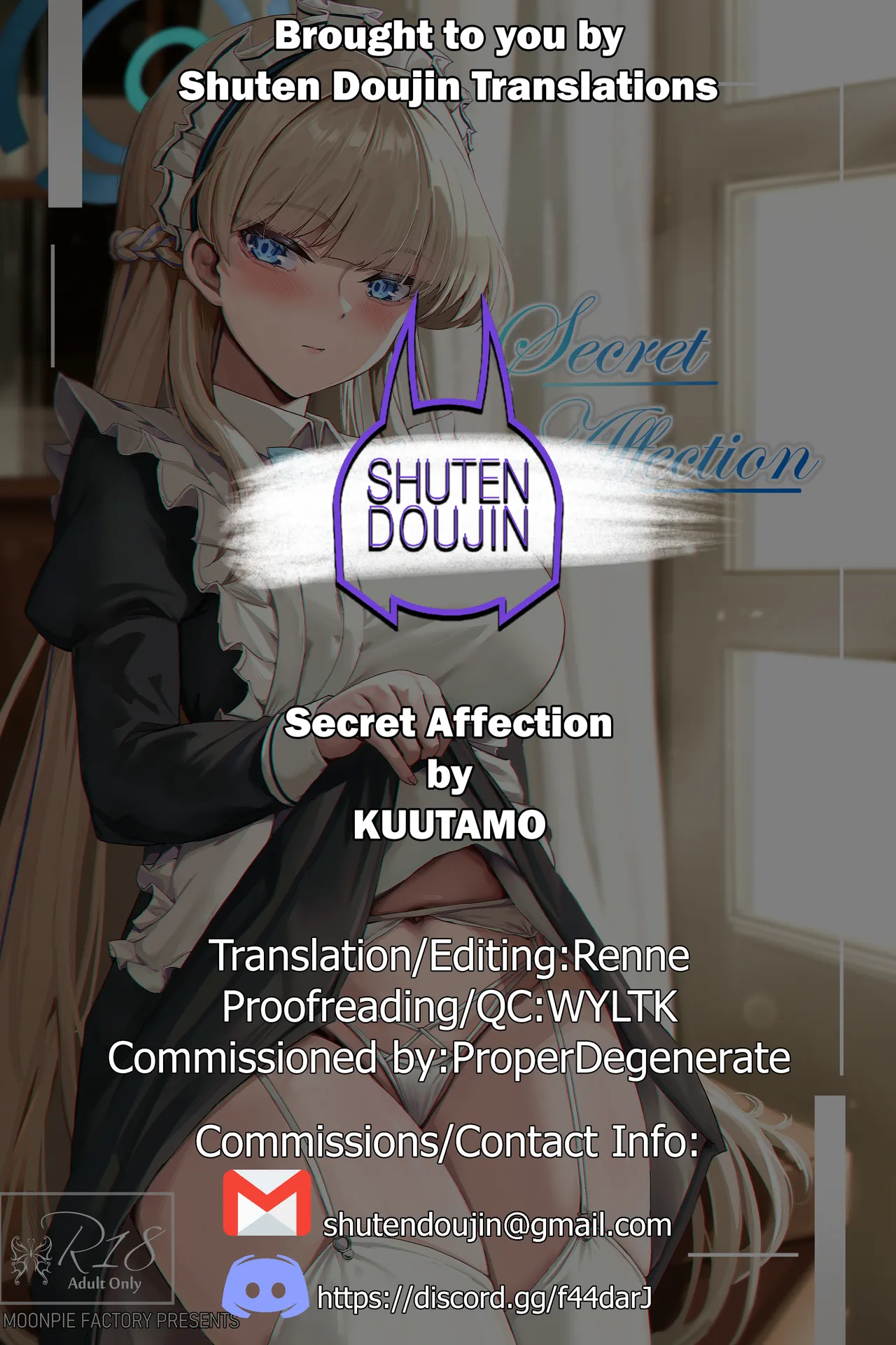 Secret Affection page 31 featuring sensei blue archive parody - maid big breasts hentai manga - read online free