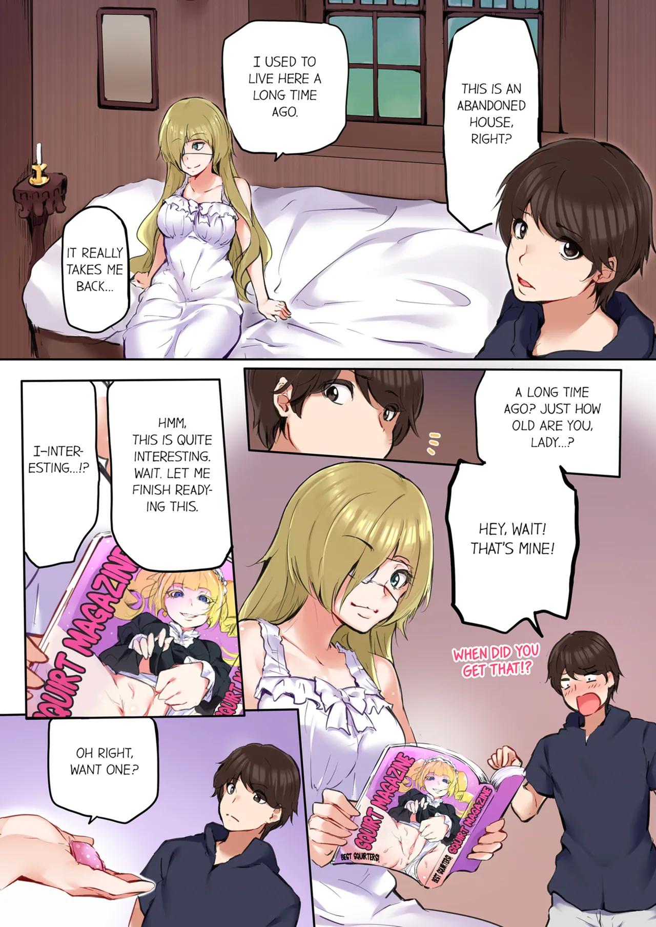 That Won't Fit...! All Night Sex with the Biggest Cock Vol.1-3 page 180 - mmf threesome group hentai manga - read online free