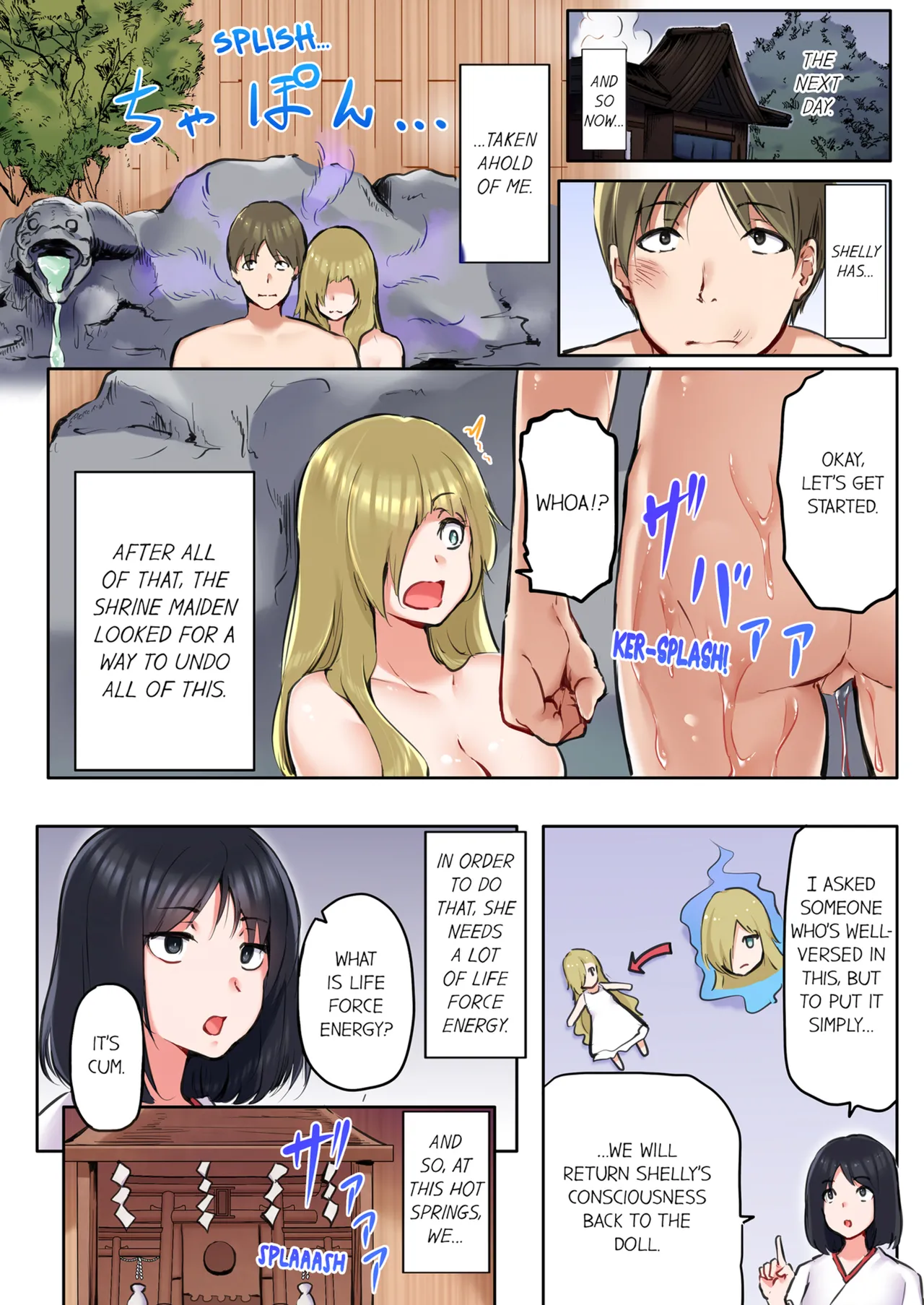 That Won't Fit...! All Night Sex with the Biggest Cock Vol.1-3 page 209 - mmf threesome group hentai manga - read online free