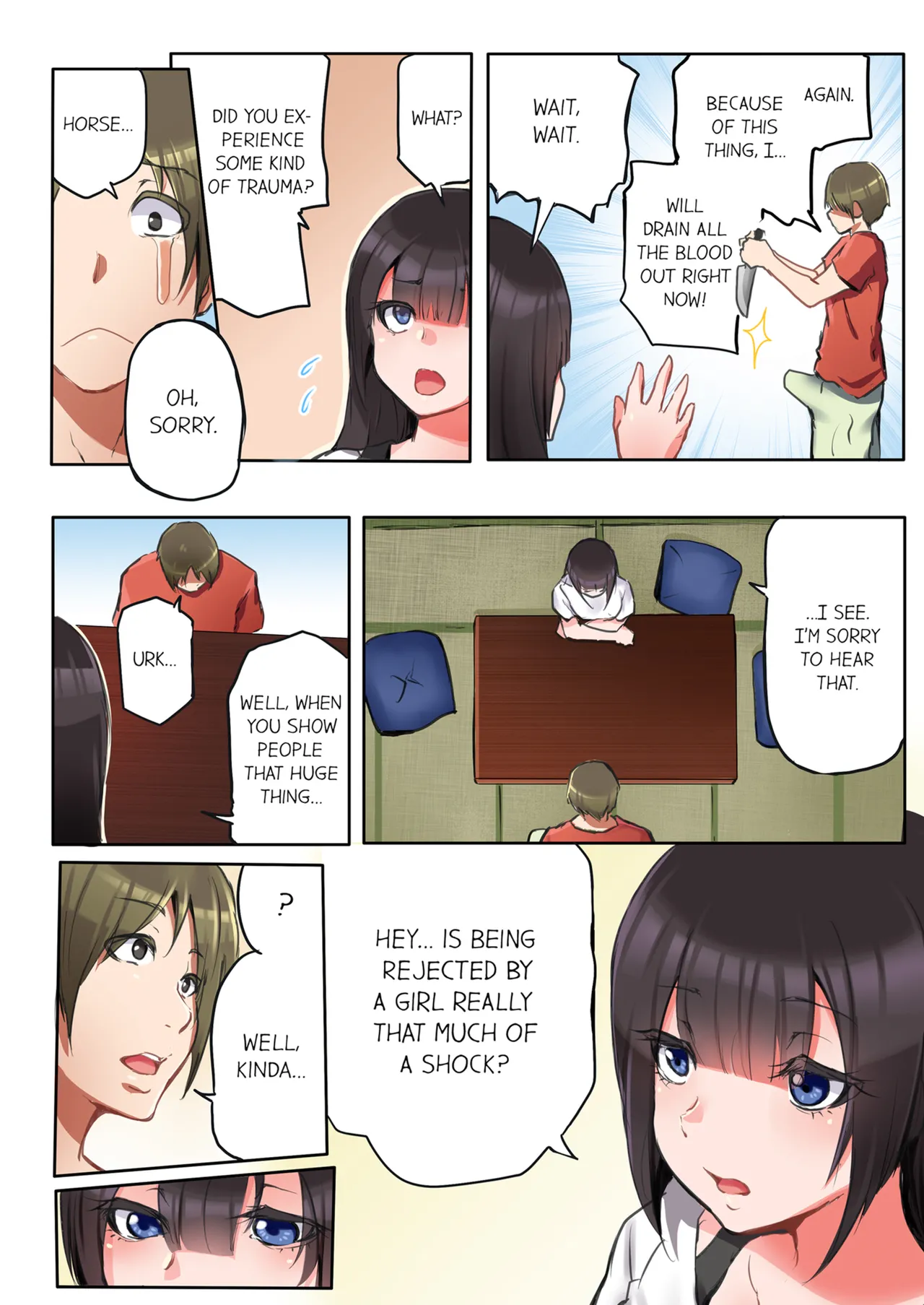 That Won't Fit...! All Night Sex with the Biggest Cock Vol.1-3 page 51 - sole female sole male hentai manga - read online free