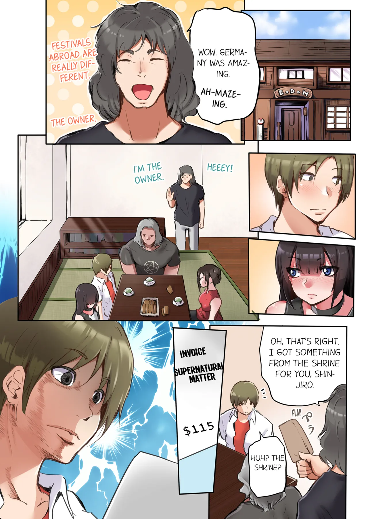 That Won't Fit...! All Night Sex with the Biggest Cock Vol.1-3 page 73 - sole female sole male hentai manga - read online free