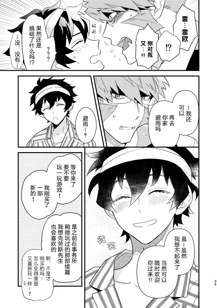 Illegal Move (Blood Blockade Battlefront)禁止着法（血界战线）【Chinese】【HL都市某烤肉师个人汉化】 page 33 featuring klaus von reinherz kekkai sensen parody - anal yaoi hentai manga - read online free