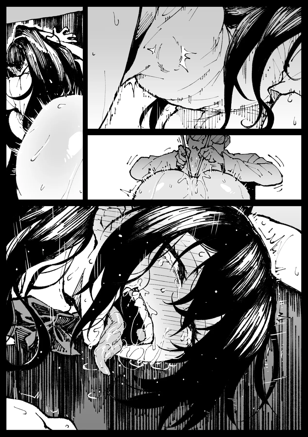 Nicchi na Seishori shiteru Tsubaki-san | Tsubakis niche masturbation practices page 17 original parody - big breasts big nipples hentai manga - read online free