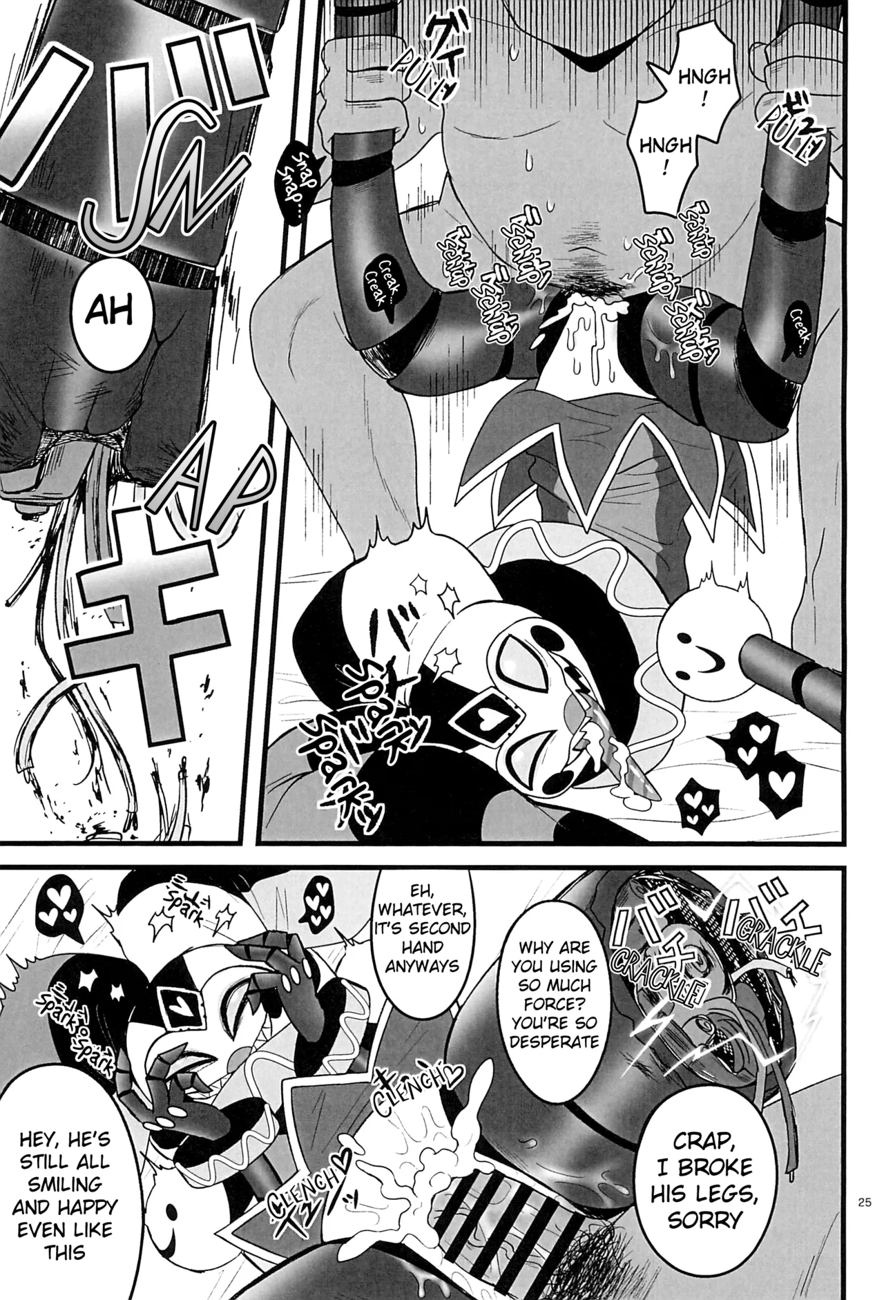 RoboFizz to Asobo  | Playing with RoboFizz page 24 helluva boss parody - nakadashi robot hentai manga - read online free