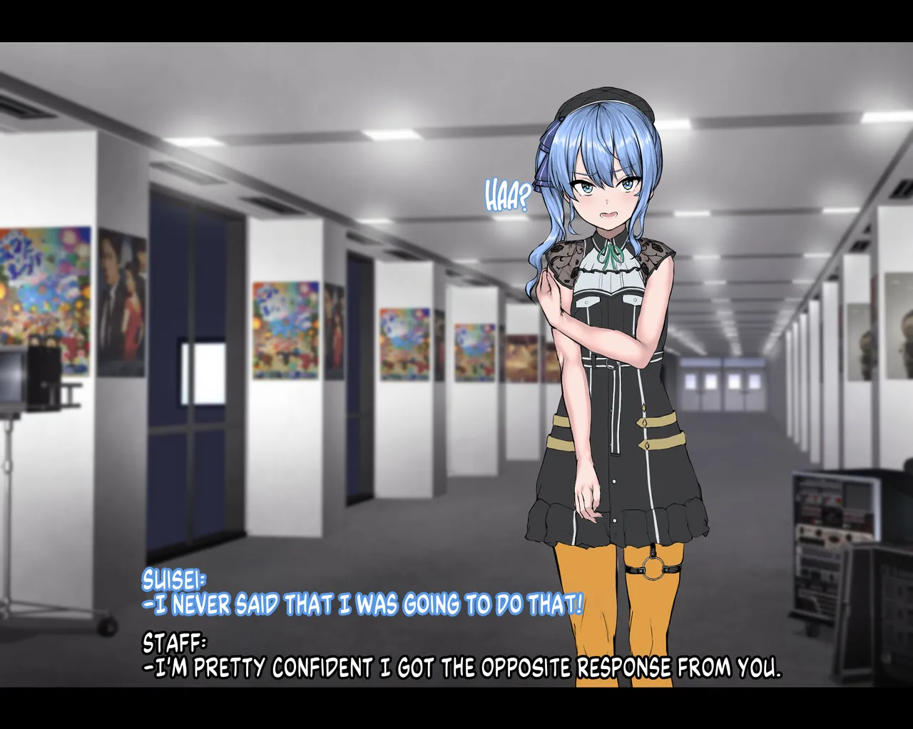 Hoshi no Ochikata | How the Star Fell page 27 featuring hoshimachi suisei hololive parody - nakadashi gloves hentai manga - read online free