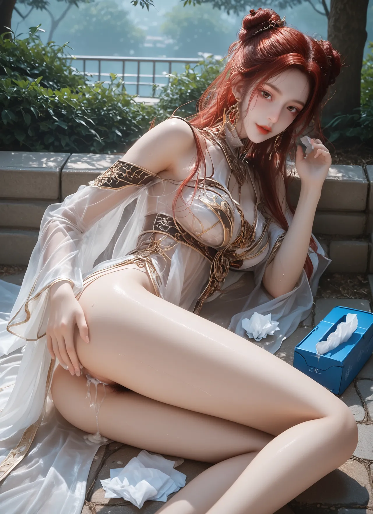 绝世唐门马小桃纯欲 page 10 - hair buns ai generated hentai manga - read online free