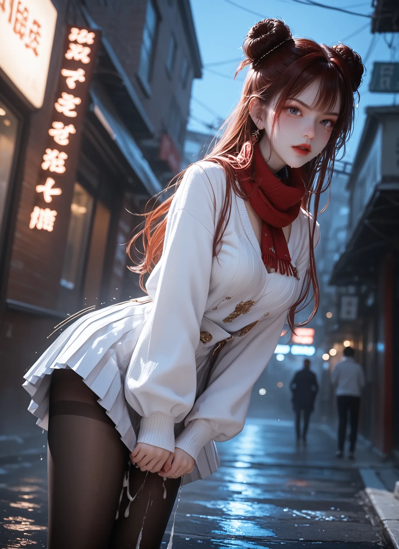 绝世唐门马小桃纯欲 page 49 - hair buns ai generated hentai manga - read online free