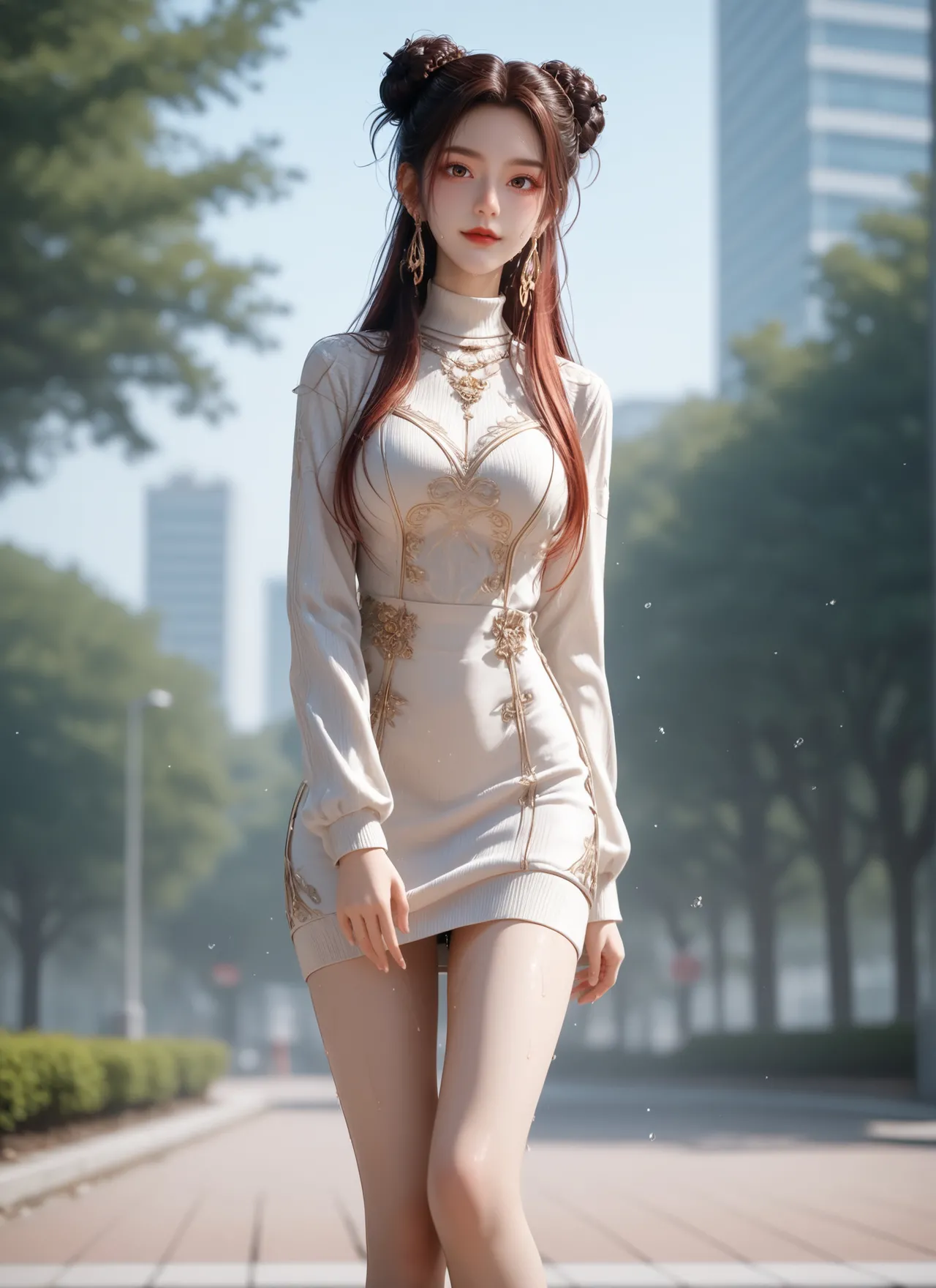 绝世唐门马小桃纯欲 page 67 - hair buns ai generated hentai manga - read online free