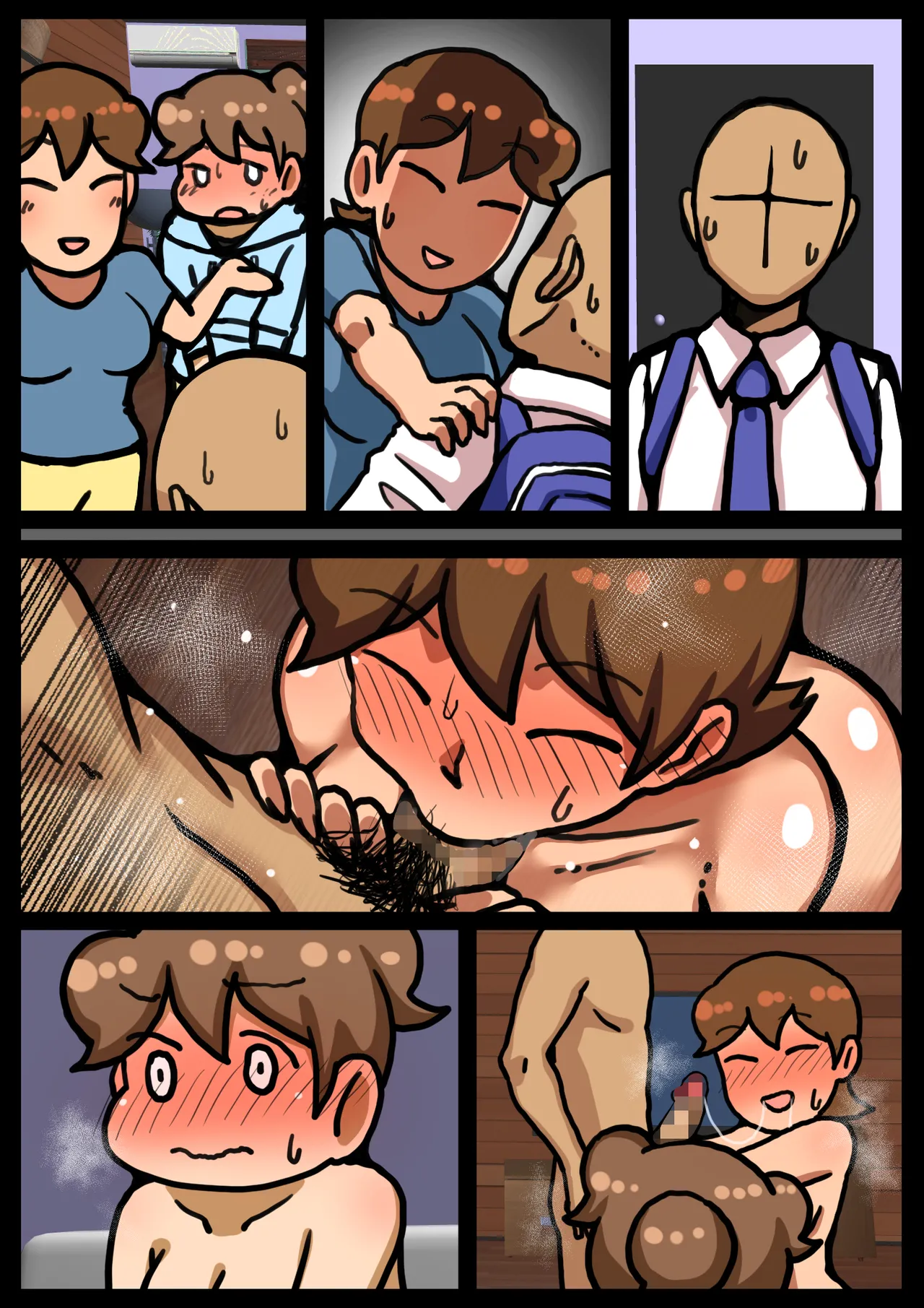 Netorare o Shitta Rio ga Koukishin de Jibun no Kareshi o Yuujin to Yarasete Koufun suru Hanashi page 15 atashinchi parody - sole male nakadashi hentai manga - read online free