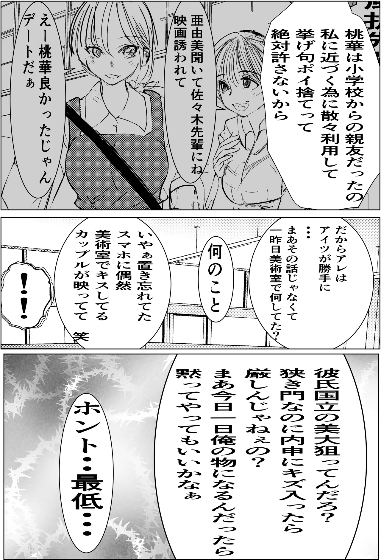 Kiseki-teki ni Tsukiaeta Gakunen 1 no Bishoujo ga, Kirai datta Hazu no Yarichin Ikemen ni Netorareru Hanashi page 22 original parody - sole female sole male hentai manga - read online free