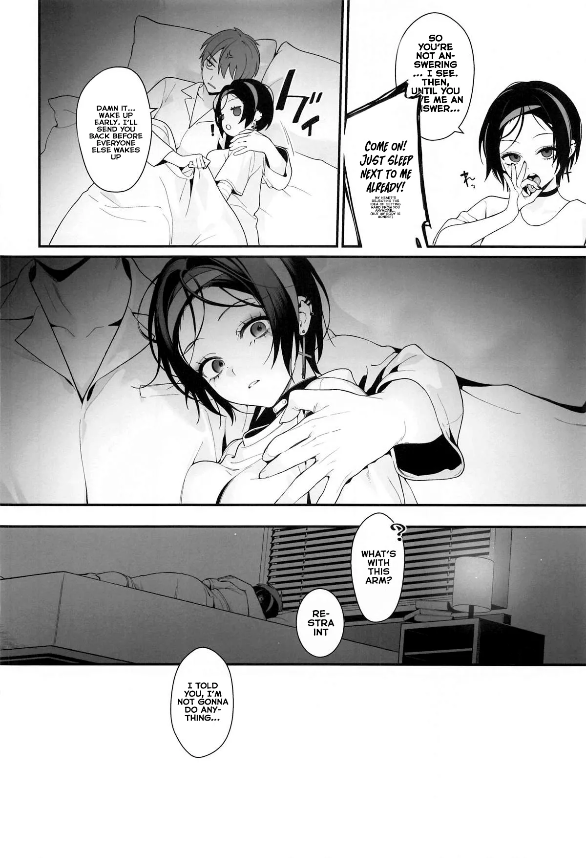 Self abuse page 35 featuring shikikan goddess of victory nikke parody - sole female sole male hentai manga - read online free