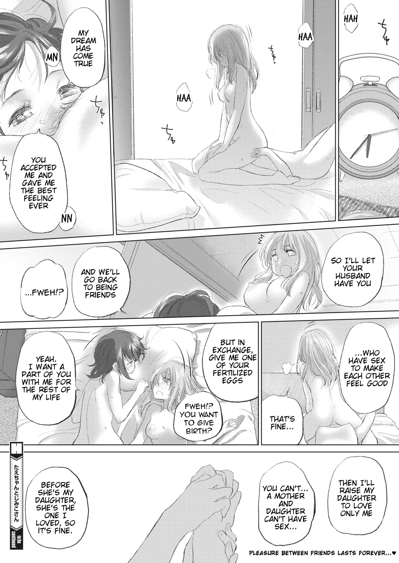 [Kurogane Kenn] Tae-chan to Jimiko-san | Tae-chan and Jimiko-san Ch. 34 (COMIC HOTMILK 2023-07) [English] [Digital] page 20 - hairy yuri hentai manga - read online free