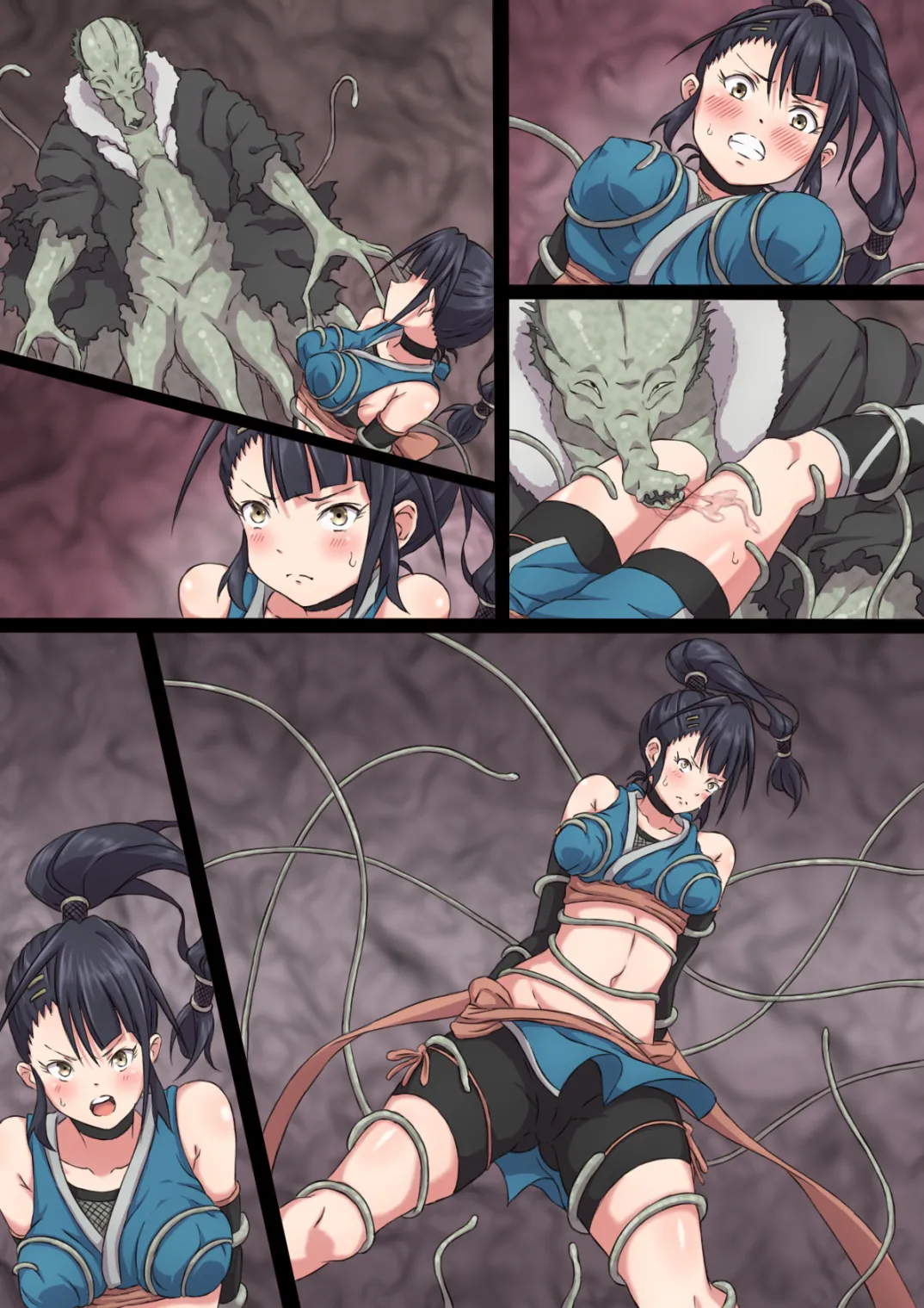 Kunoichi Ayame's Defeat - Page 60