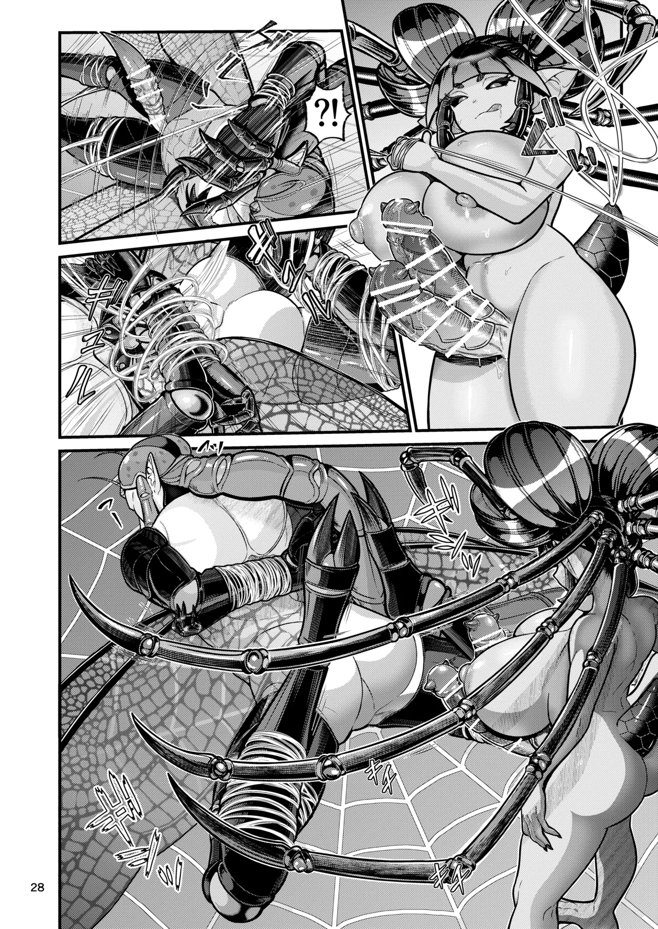 Mazoku Hime Fiōre no Hatsujōki page 28 original parody - paizuri big penis hentai manga - read online free