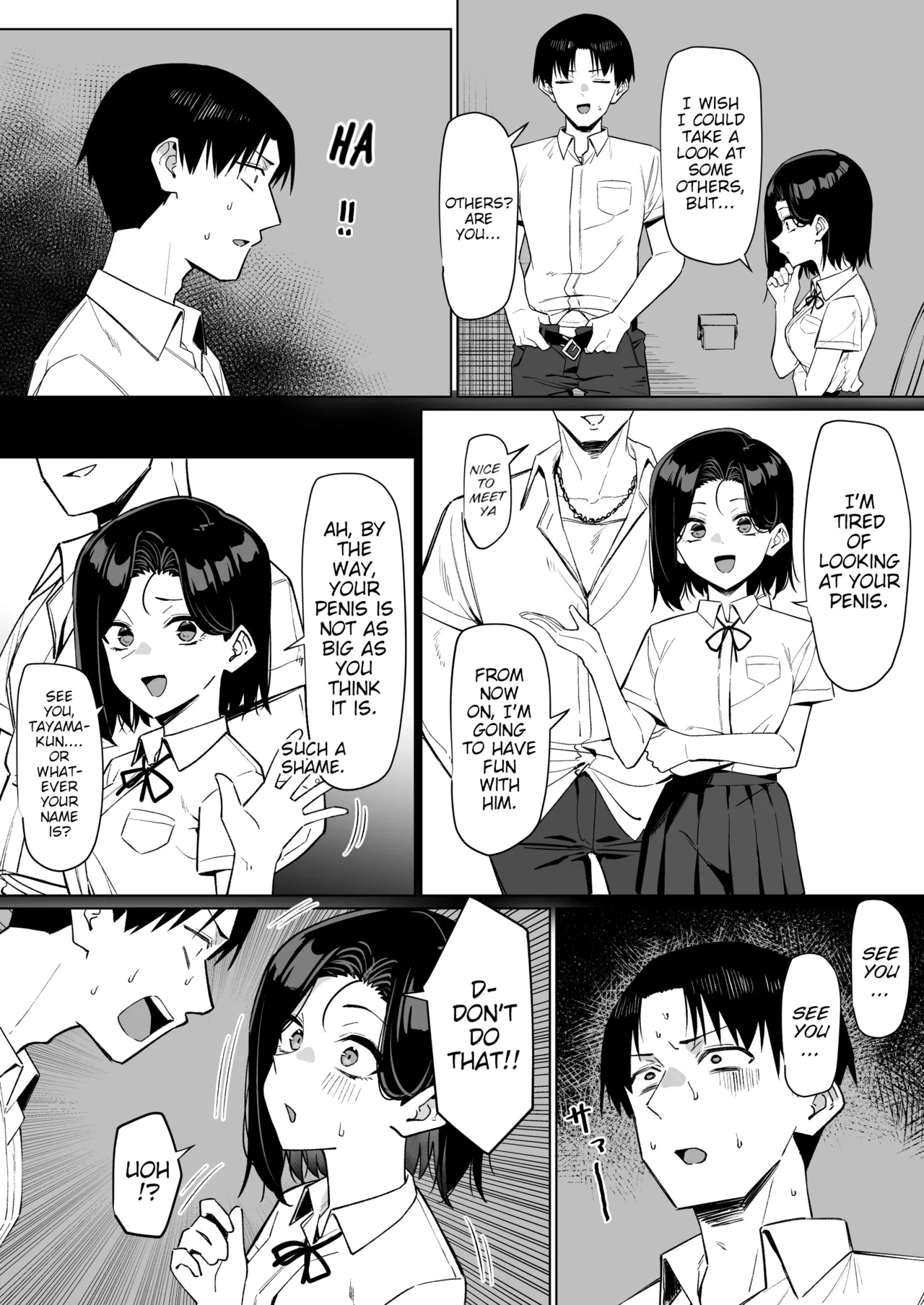 Yuutousei ni Onanie o Miseru Hanashi | A Story About Showing My Masturbation To An Honor Student. page 116 original parody - compilation schoolboy uniform hentai manga - read online free