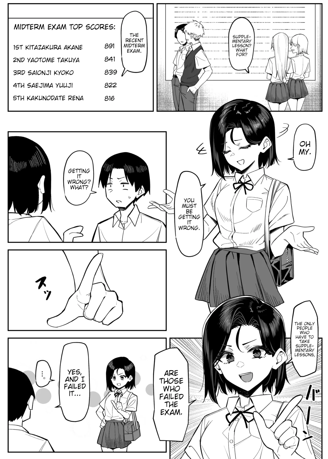 Yuutousei ni Onanie o Miseru Hanashi | A Story About Showing My Masturbation To An Honor Student. page 80 original parody - compilation schoolboy uniform hentai manga - read online free