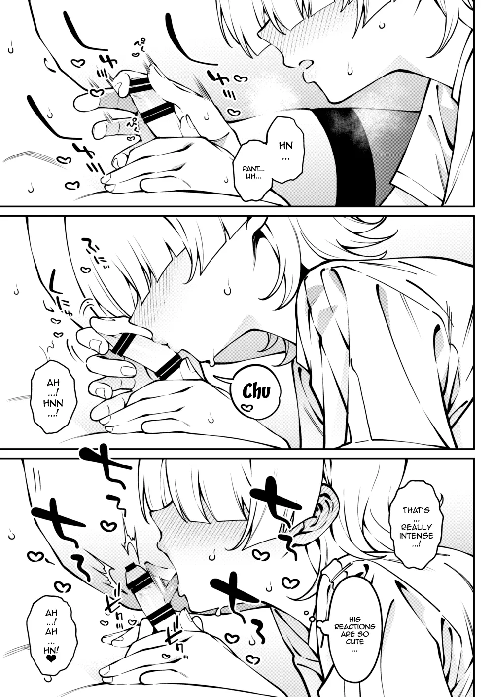 Ore no Himitsu ni Fureru Yubi. | The Finger That Touches My Secret page 22 original parody - sole female sole male hentai manga - read online free