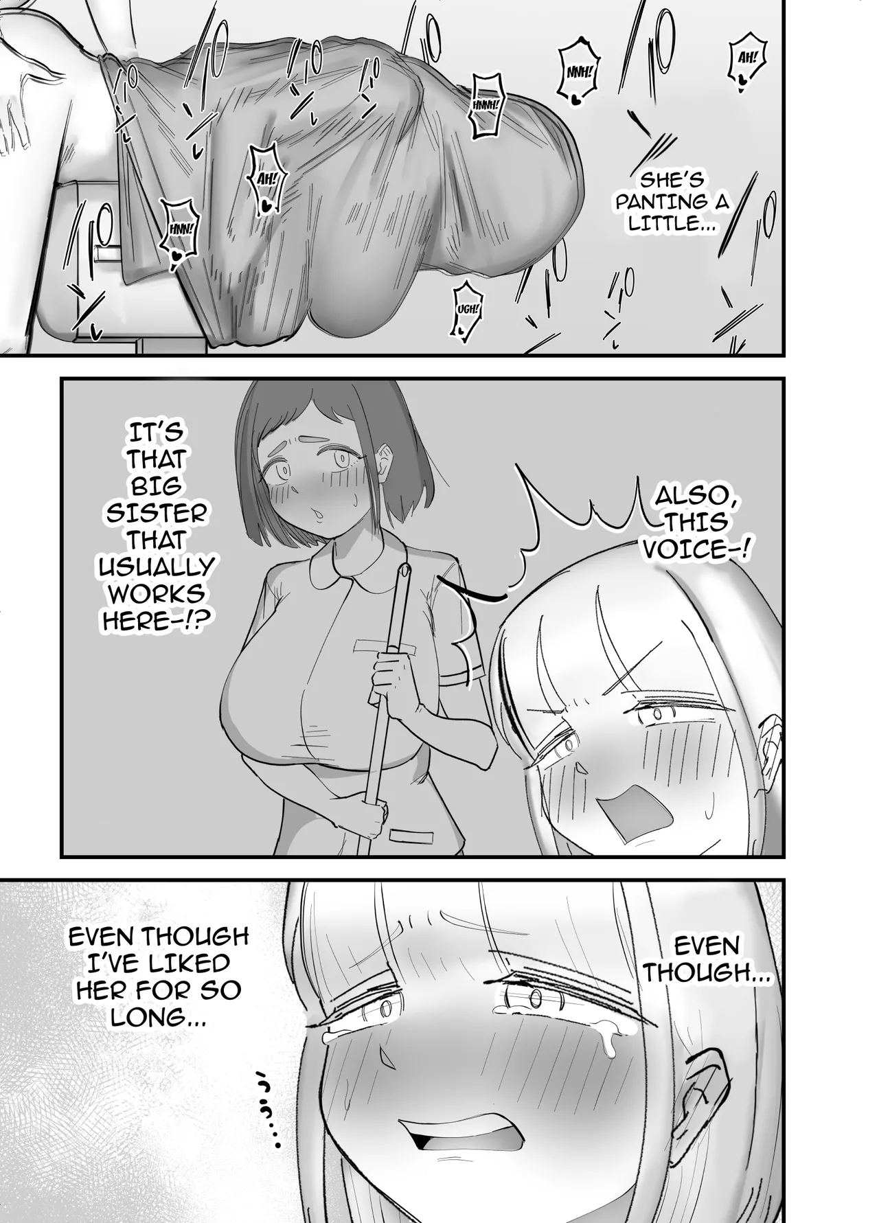 Futanari Gimesudaiten no Soujiin Beit | Part-Time Job As A Cleaner In A Breeding Mount Shop For Futanaris - Page 17