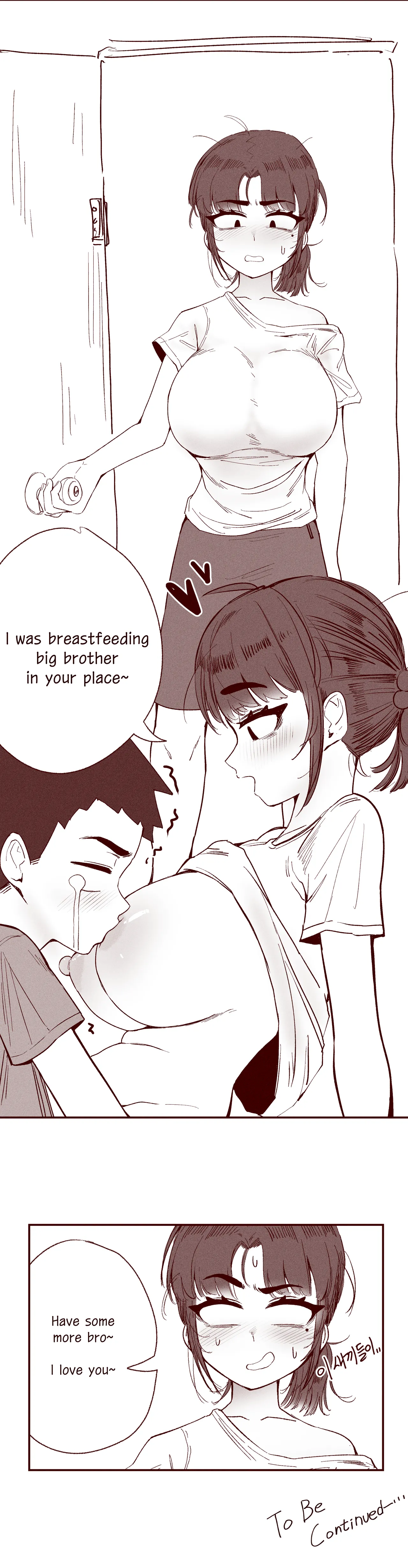 The Story of my innocent sister breastfeeding me page 18 original parody - sole male nakadashi hentai manga - read online free
