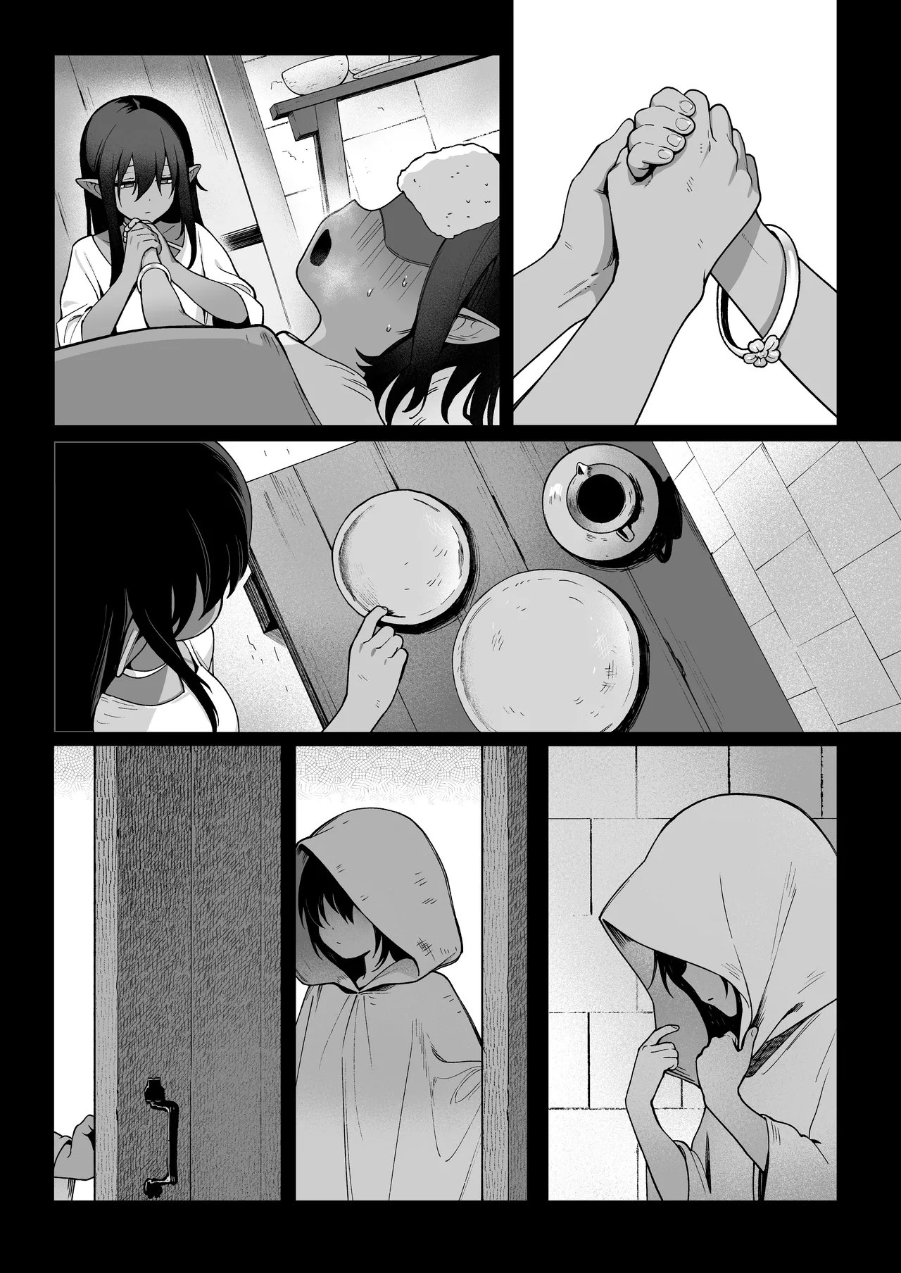 [Master of Tea & Chaos Studio (Sencha Bashira, Mugicha Bashira)] Yosei Shoukan 3-goushitsu Lacy ~Kasshoku Hada Elf o Shimei Shita Dotei Orc~ 1 page 28 original parody - sole female sole male hentai manga - read online free